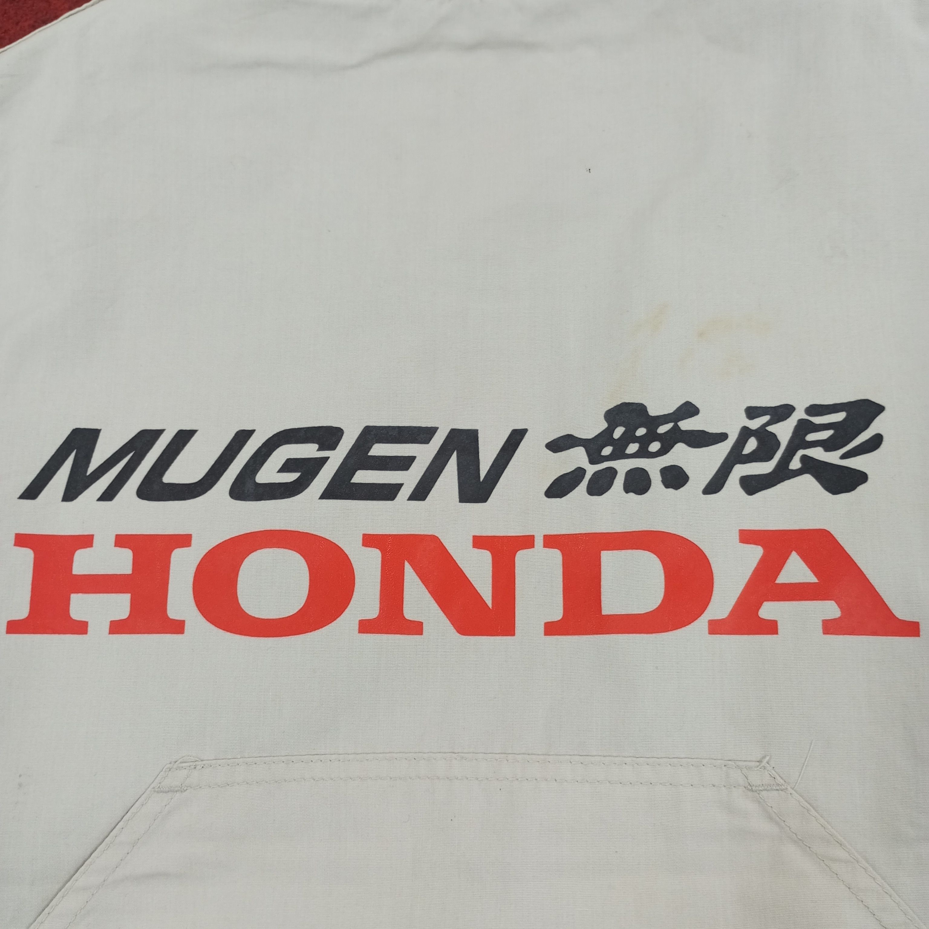 Vintage Lucky Strike X Mugen Honda Custom Art Motorsports Vest Size US M / EU 48-50 / 2 - 2 Thumbnail