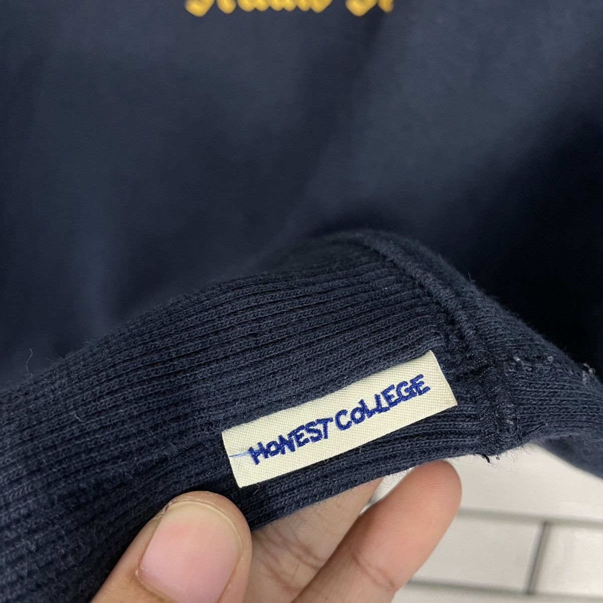 Japanese Brand Honest College By Studio Seven Crewneck Sweatshirt Size US M / EU 48-50 / 2 - 11 Thumbnail