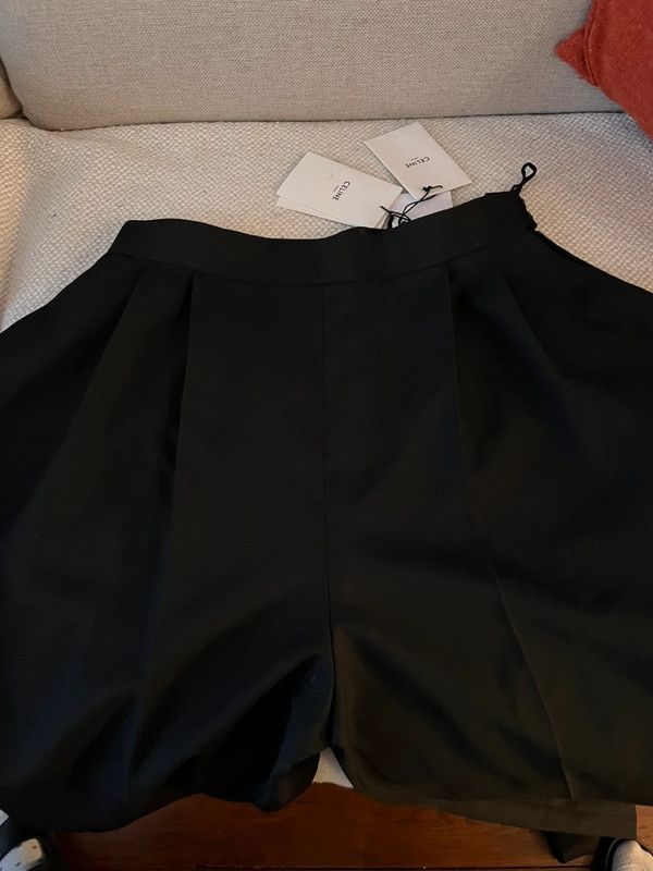 Celine Runway SS19 CELINE Hedi Slimane Zouave Black Suit Trousers Size 26" / US 2 / IT 38 - 6 Thumbnail