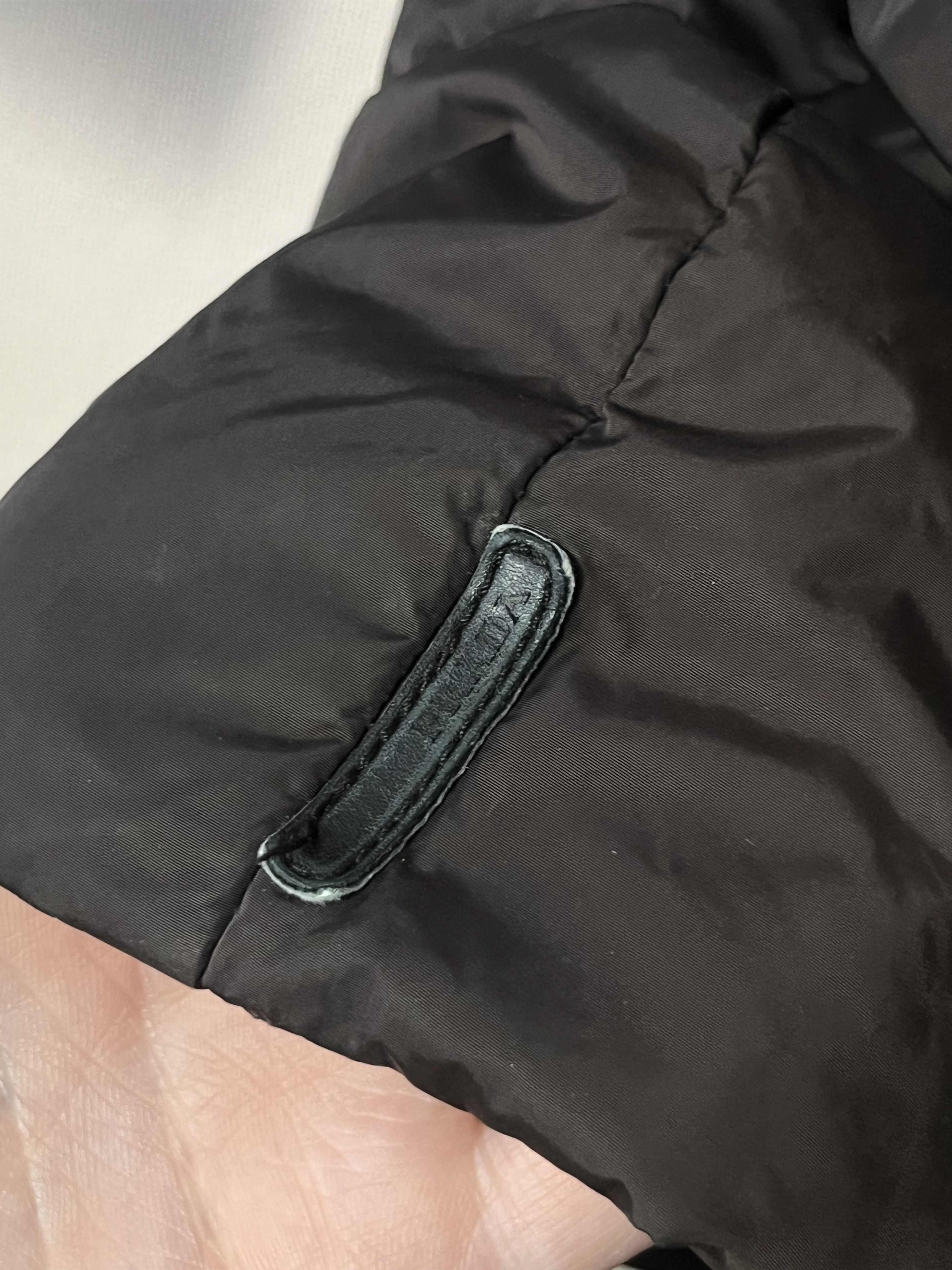 Prada Prada Brown Down Hooded Nylon Jacket Long Black Tab Leather Size M / US 6-8 / IT 42-44 - 8 Thumbnail
