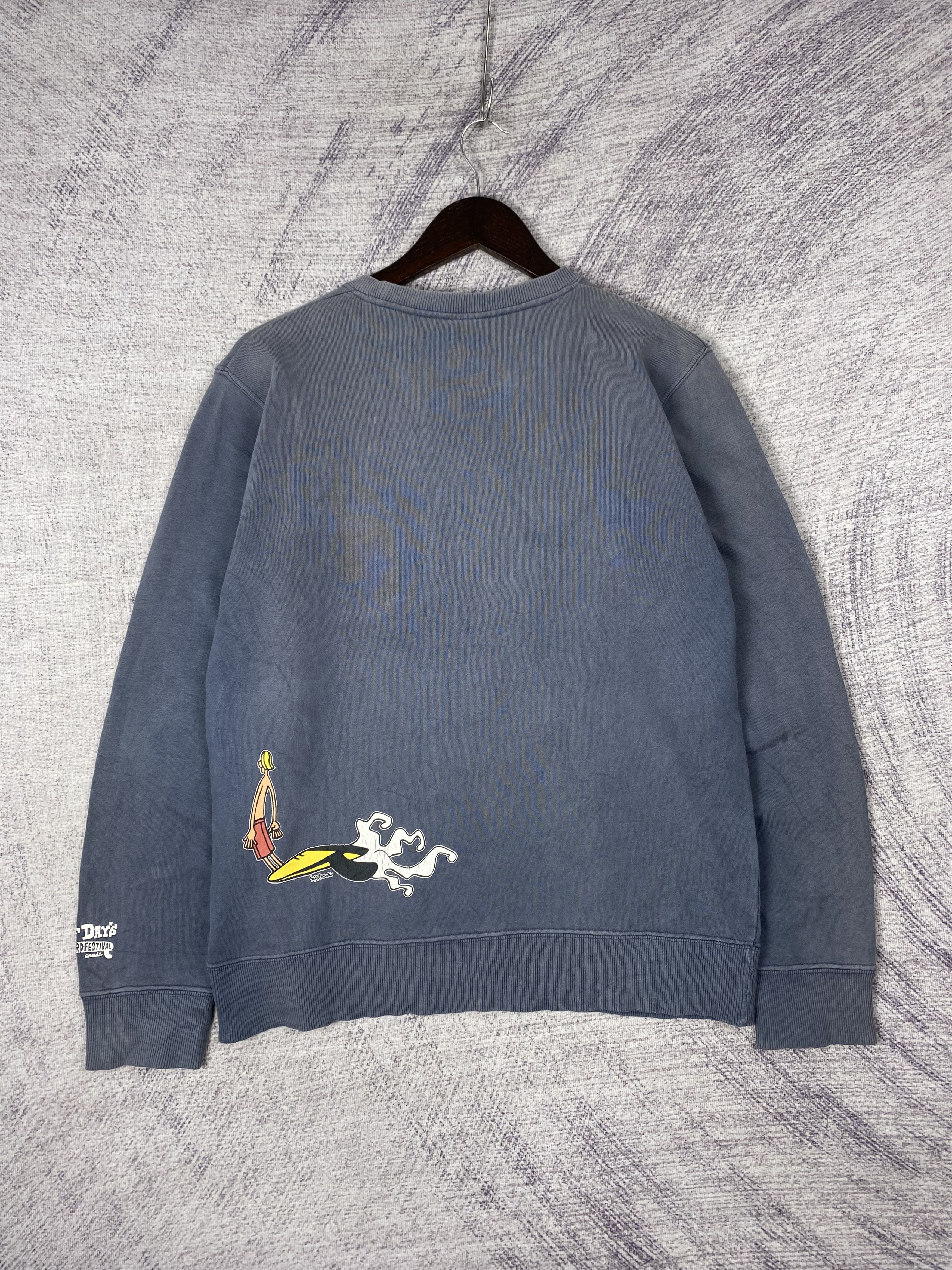 Japanese Brand Vintage Surf Days Pocket Tee Sweatshirts Size US M / EU 48-50 / 2 - 6 Thumbnail
