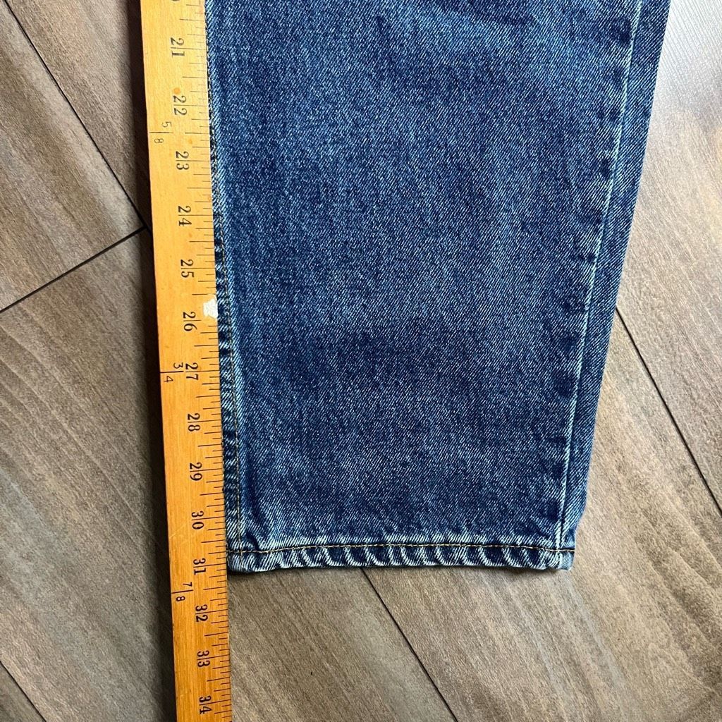 Levi's Vintage Levi 550 Blue Denim Casual Jeans Men 36x31 Size US 36 / EU 52 - 4 Thumbnail