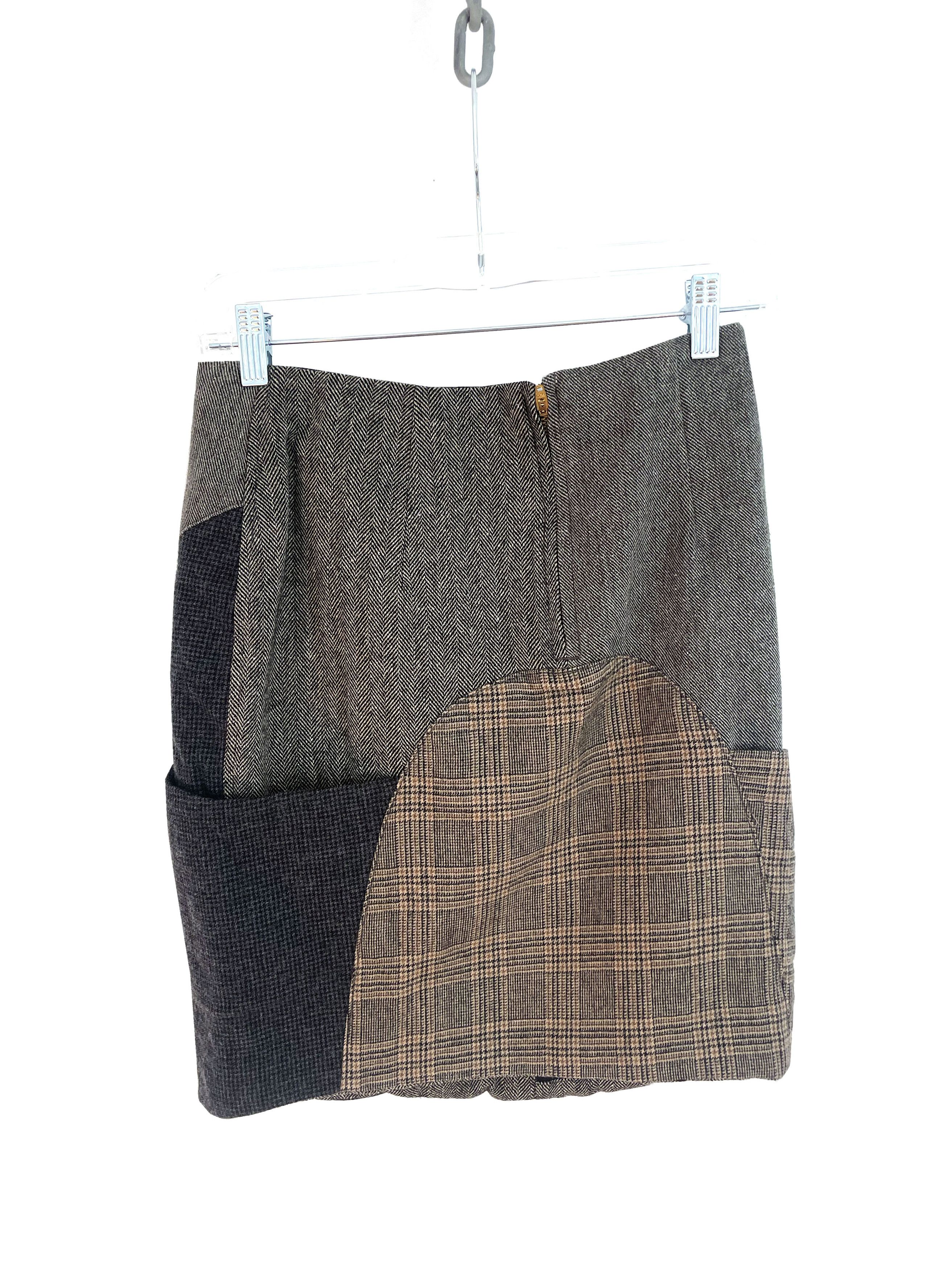 Kapital Cocoon Wool Skirt Size 28" / US 6 / IT 42 - 5 Thumbnail