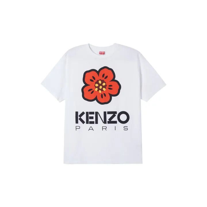 Kenzo KENZO Floral Logo Short Sleeve T-Shirt 0079 Size US L / EU 52-54 / 3 - 1 Thumbnail