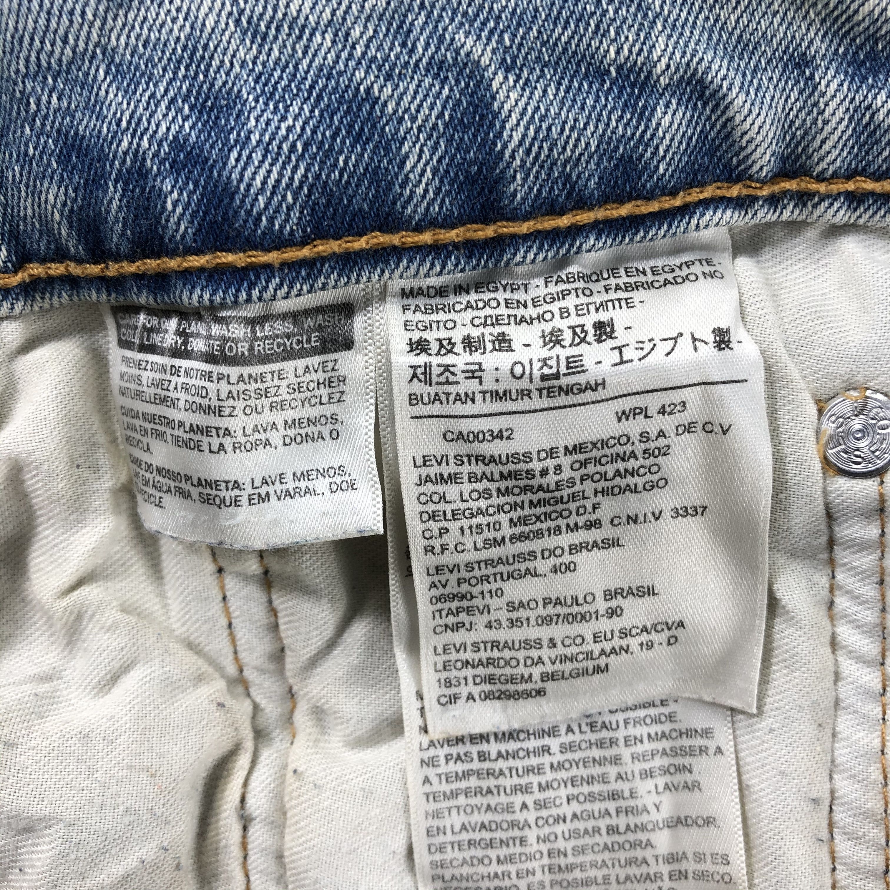 Levi's Vintage Levis Jeans-J2551 Size US 38 / EU 54 - 9 Thumbnail