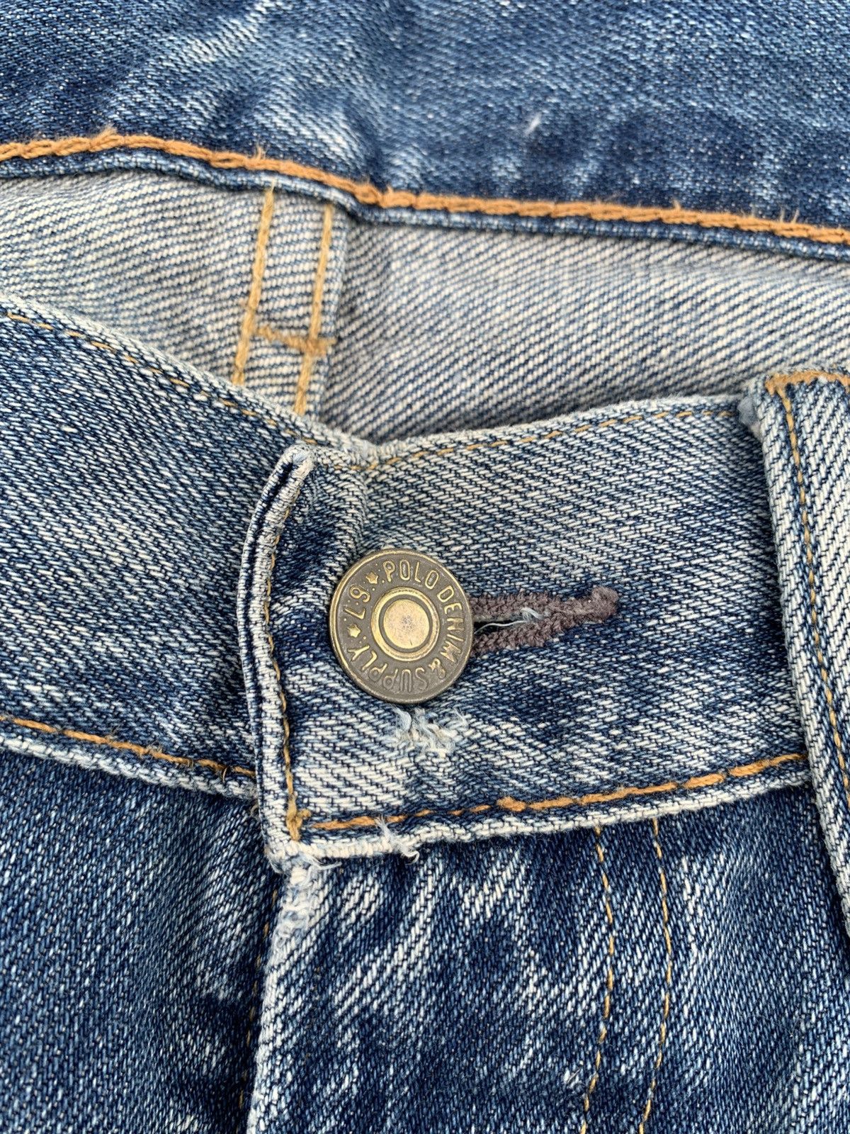 Polo Ralph Lauren DENIM & SUPPLY POLO RALPH LAUREN RL DISTRESSED DENIM Size US 35 - 11 Thumbnail