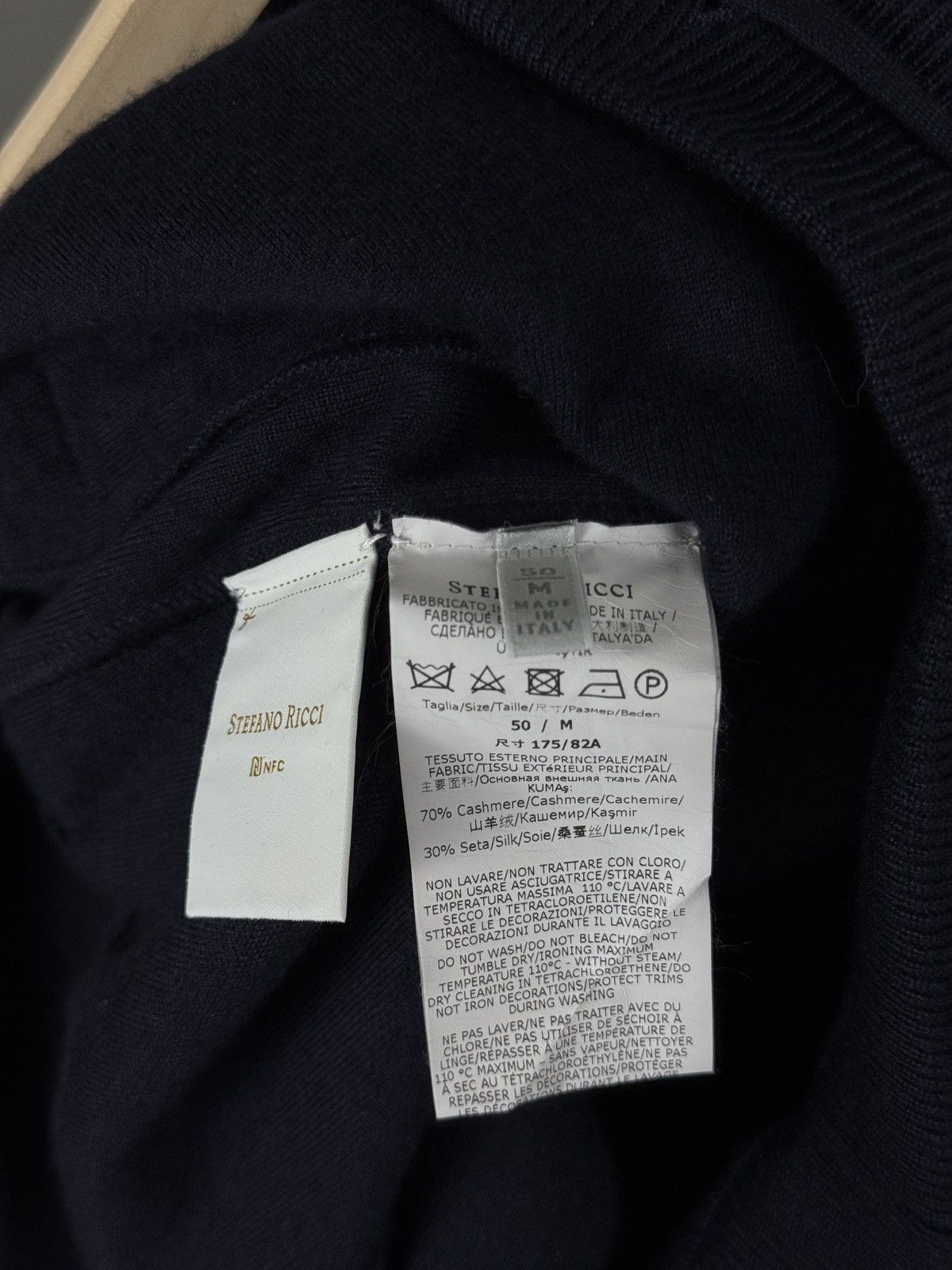 Stefano Ricci LNWOT STEFANO RICCI 4200$ Knit Trousers Cashmere Silk Size US 33 - 11 Thumbnail