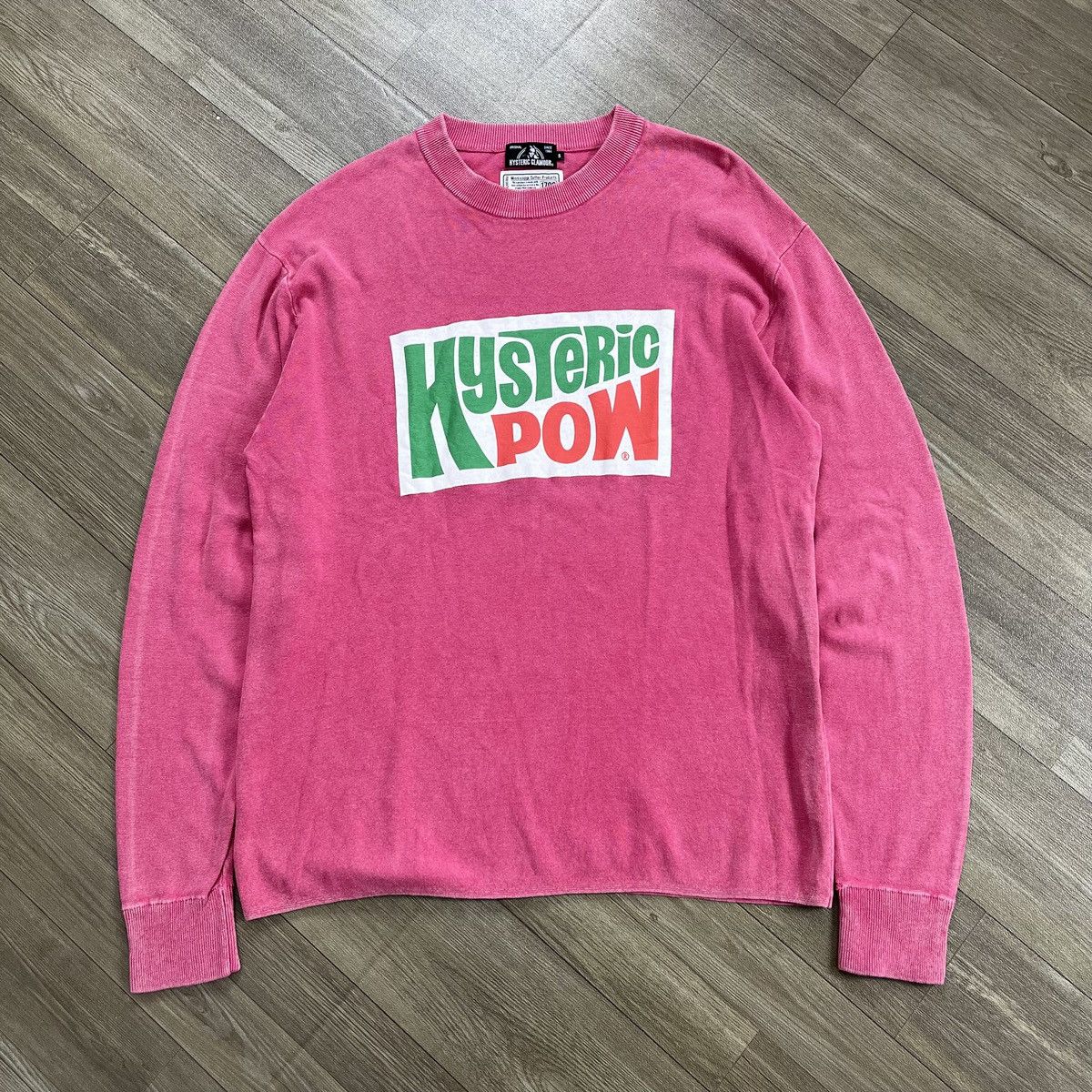 Hysteric Glamour RARE💥 Vintage Hysteric Glamour Pow Pink Sweatshirt Size US S / EU 44-46 / 1 - 1 Thumbnail