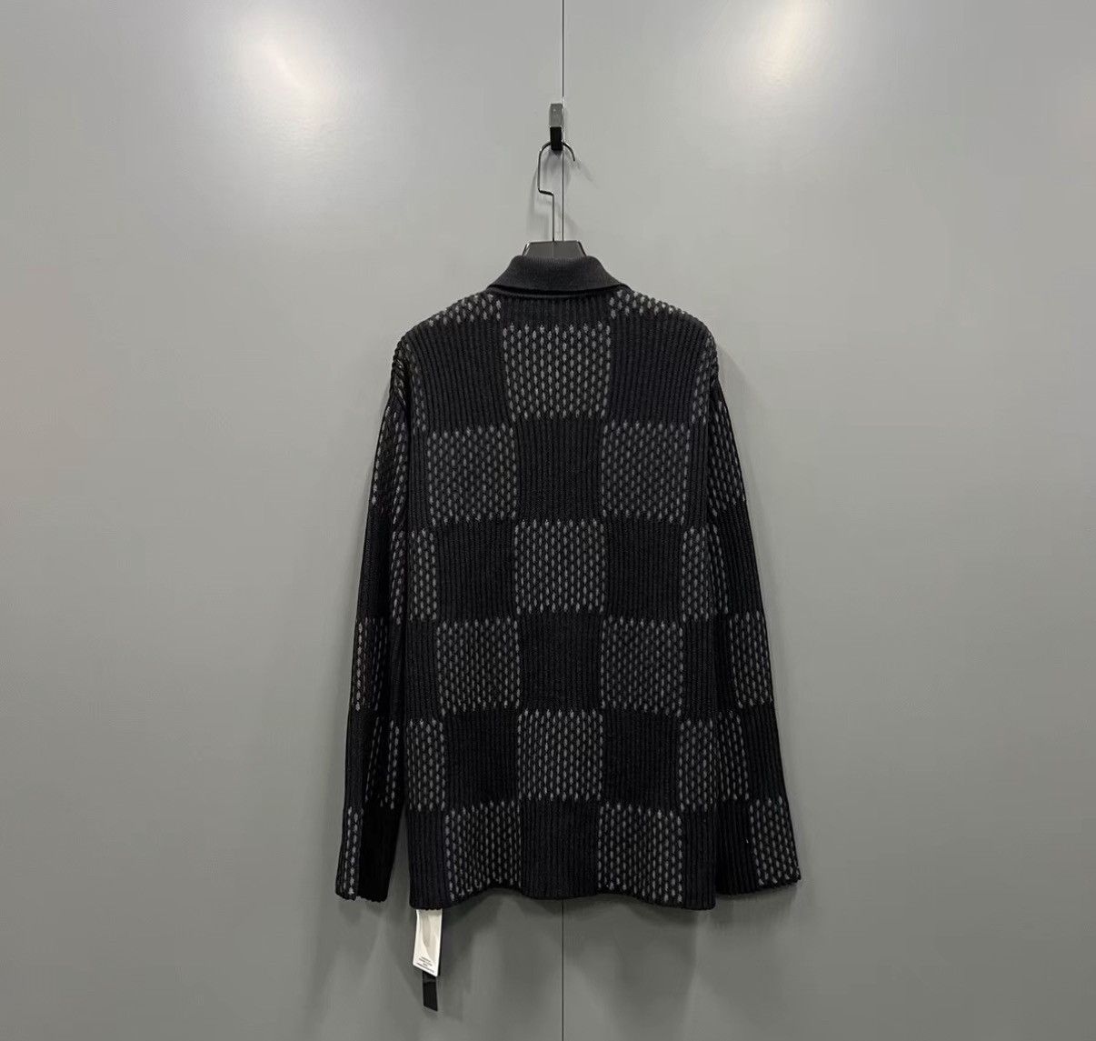 Louis Vuitton Louis Vuitton 2020 Ribbed Damier Knit Cardigan J41 Size US S / EU 44-46 / 1 - 2 Thumbnail