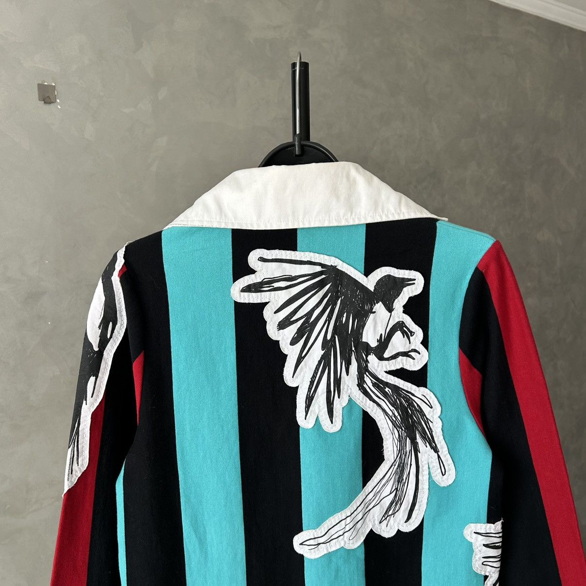 Charles Jeffrey LOVERBOY Charles Jeffrey Loverboy Magpie Striped Rugby Polo Size US S / EU 44-46 / 1 - 12 Thumbnail