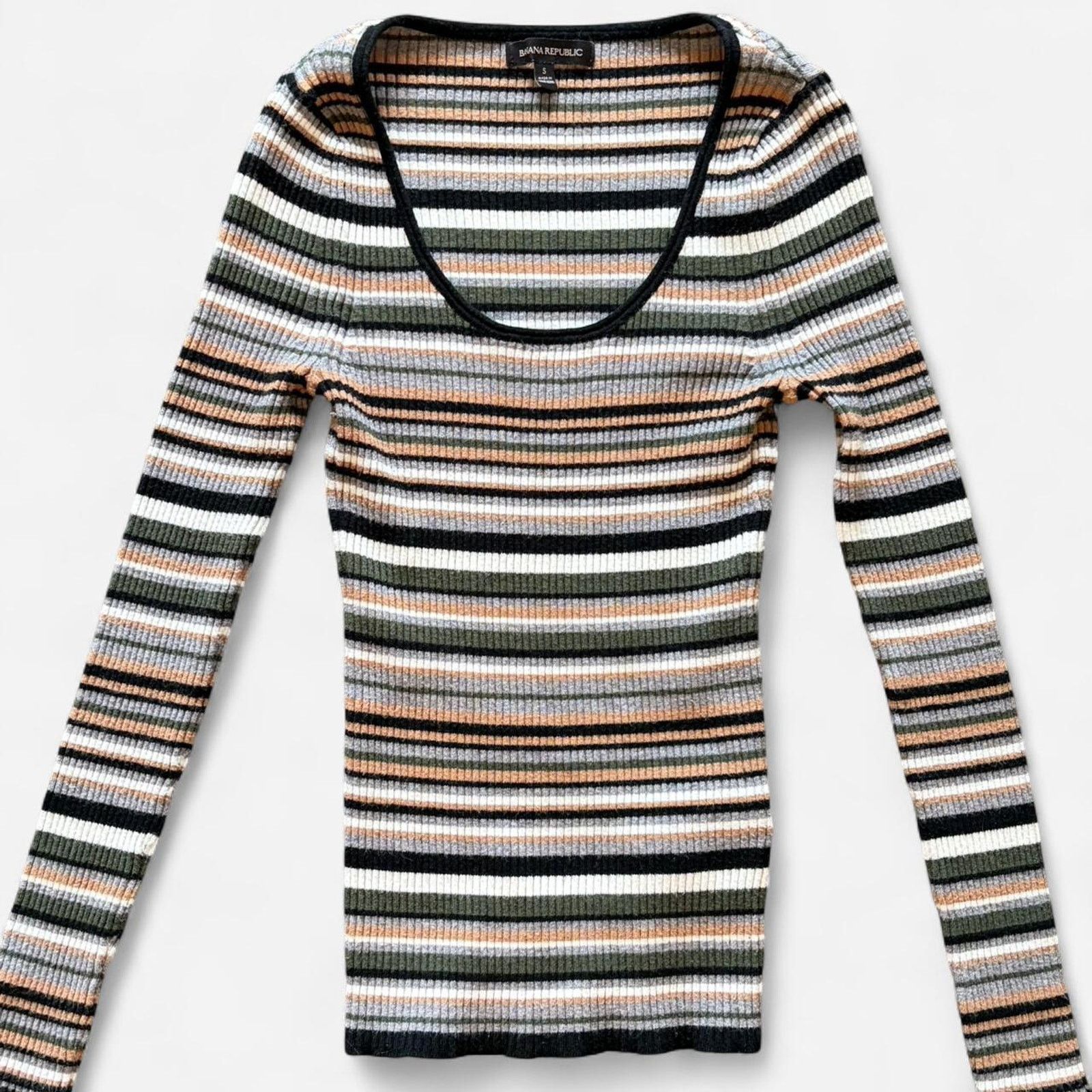Banana Republic Banana republic striped long sleeve Size S / US 4 / IT 40 - 1 Thumbnail