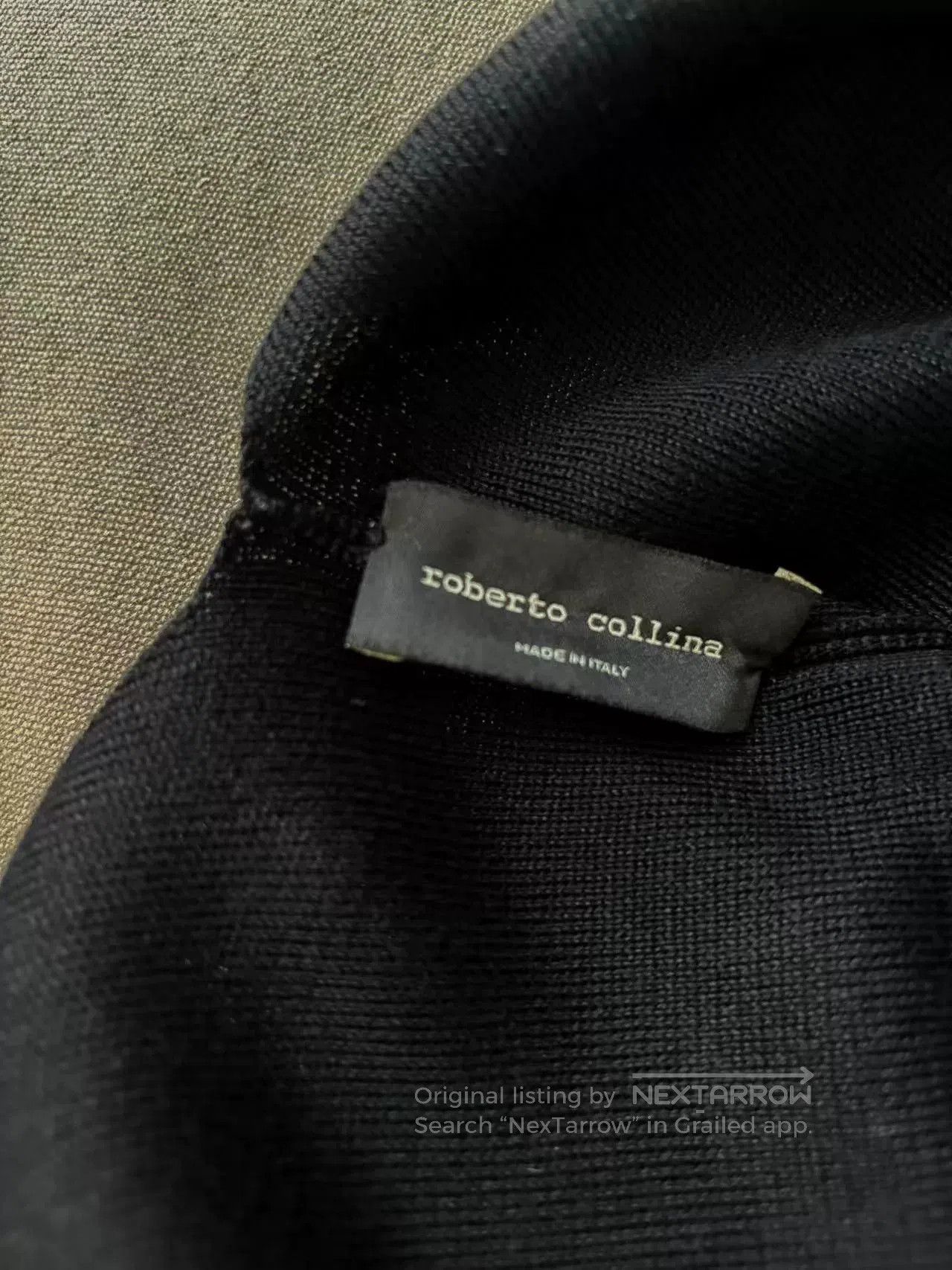 Roberto Collina Roberto Collina Black Knit Dress. Size M / US 6-8 / IT 42-44 - 5 Thumbnail