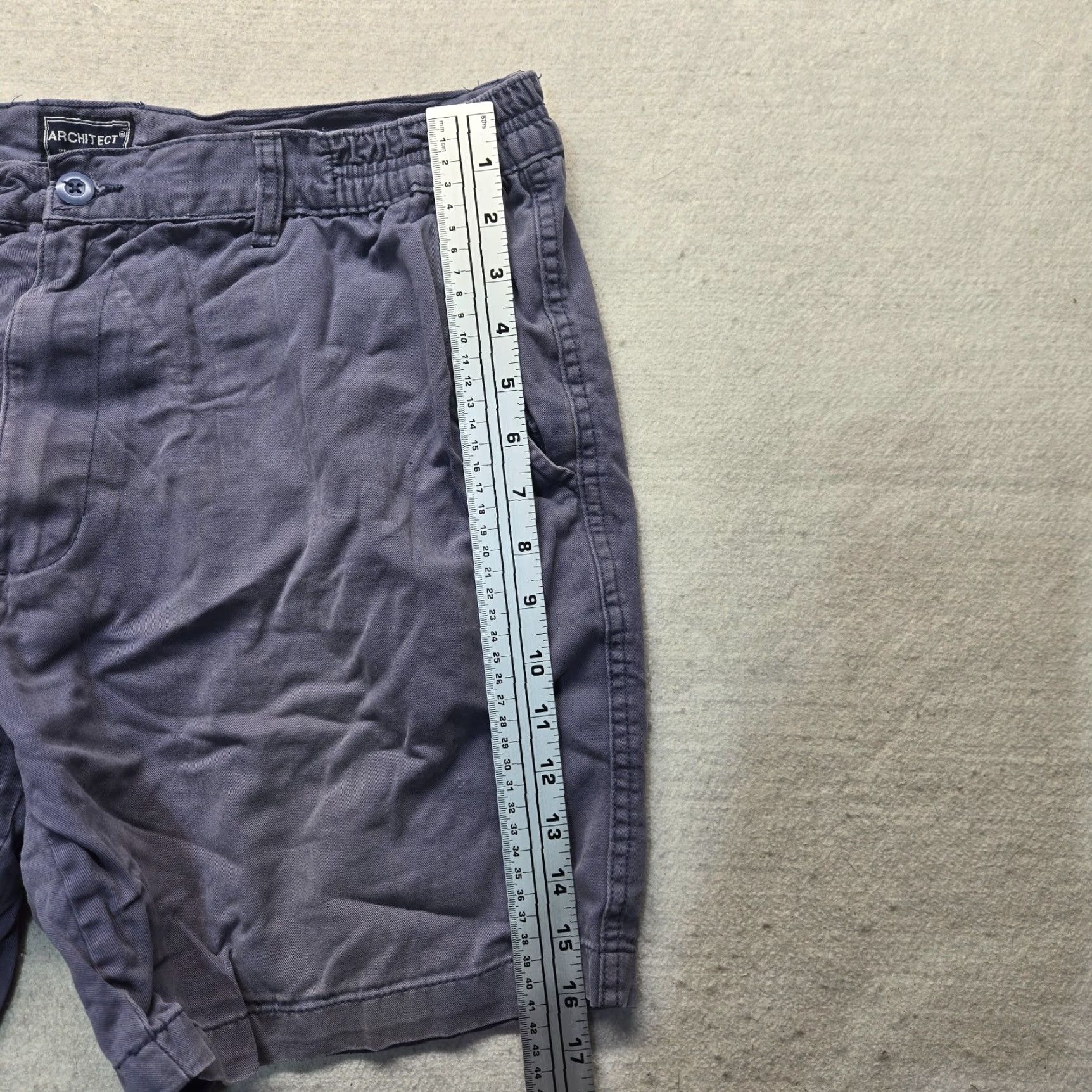 Architect Architect Shorts Men Adult Size 38 W Blue Cotton Chino Flat Front Regular Vintage No Size US 38 / EU 54 - 5 Thumbnail