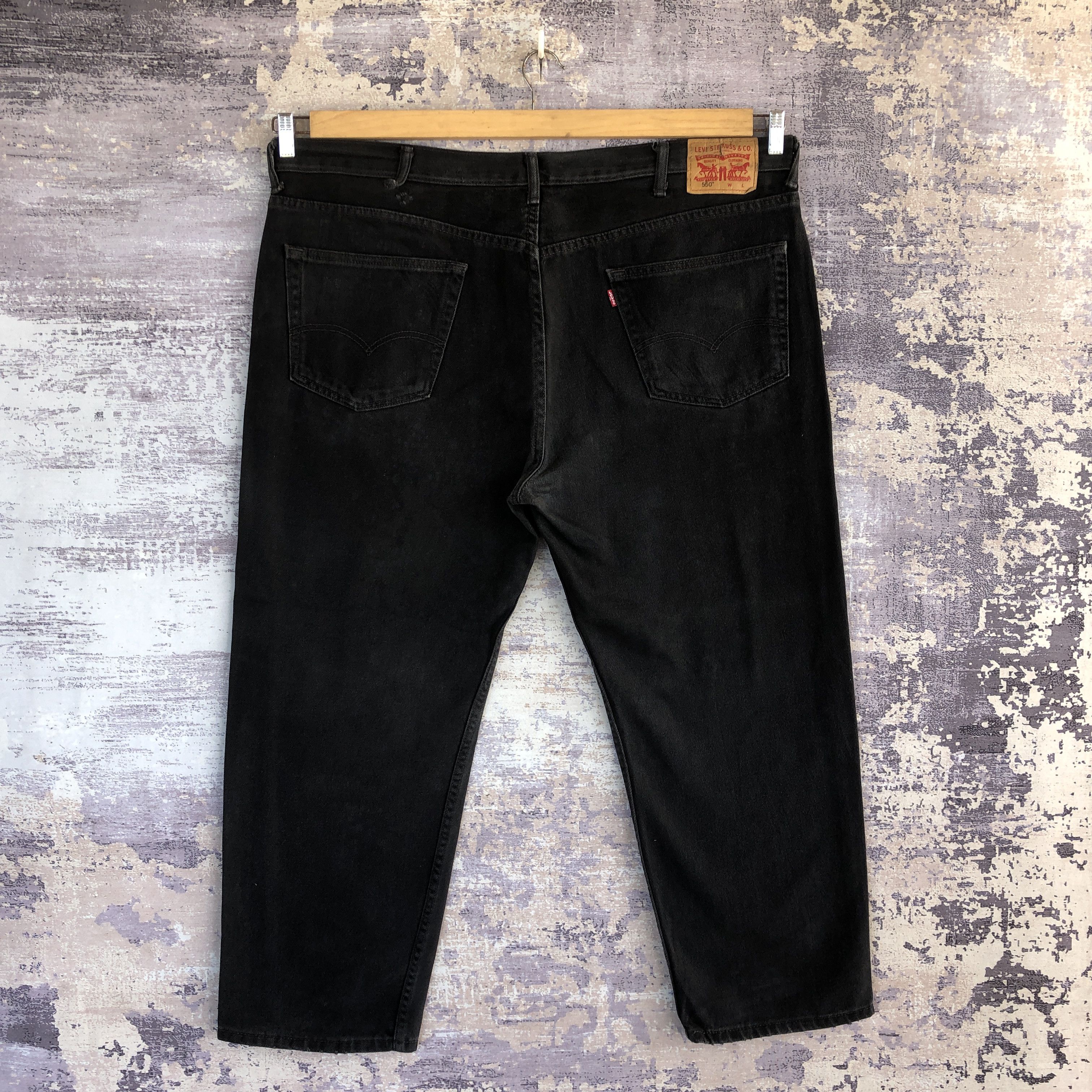 Levi's Vintage Levis 514 Jeans Big Size Levi's Faded Black Denim Size US 44 / EU 60 - 2 Thumbnail