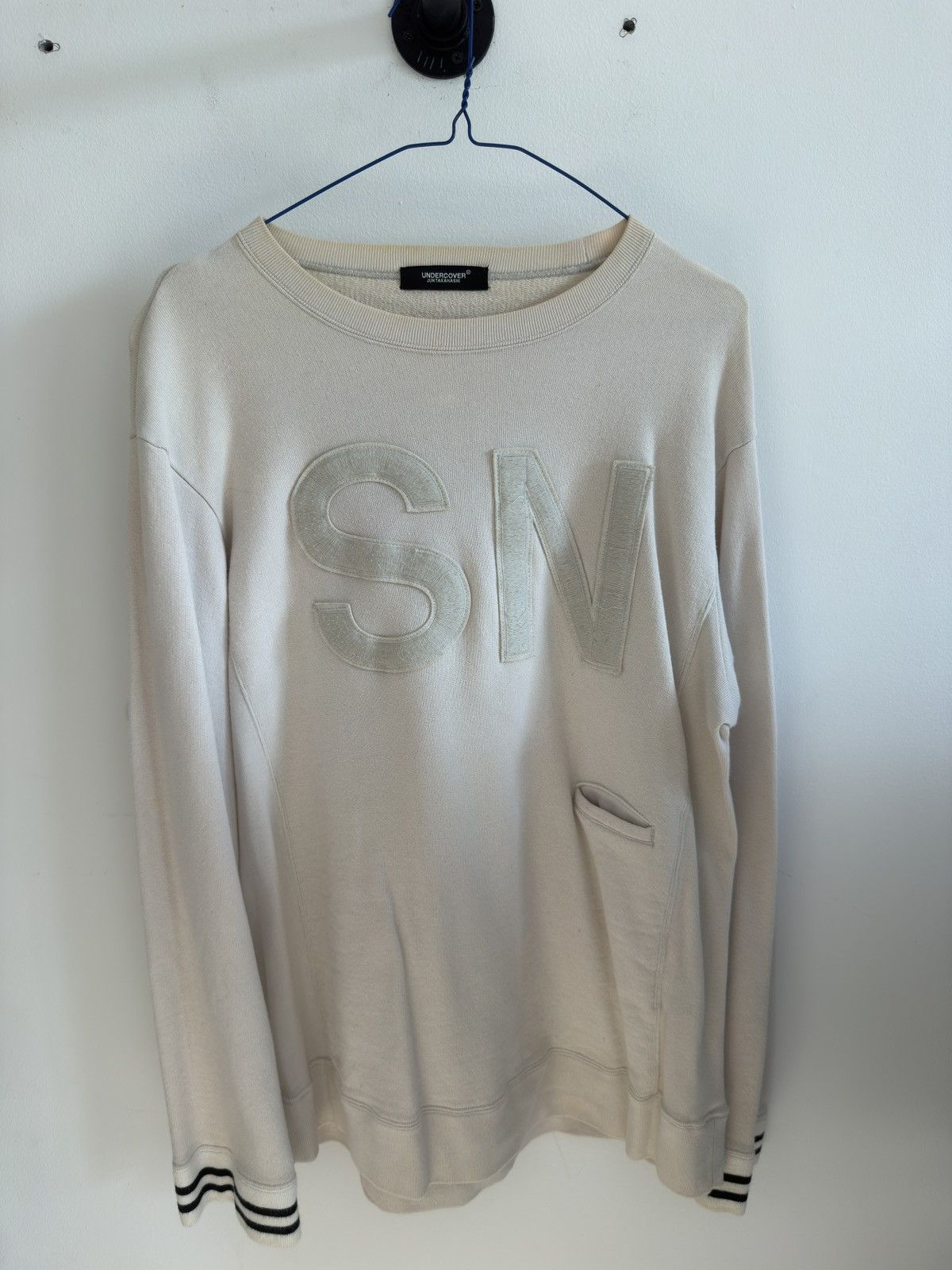 Undercover Undercover "SN" Appliqué Sweatshirt Size US S / EU 44-46 / 1 - 1 Thumbnail