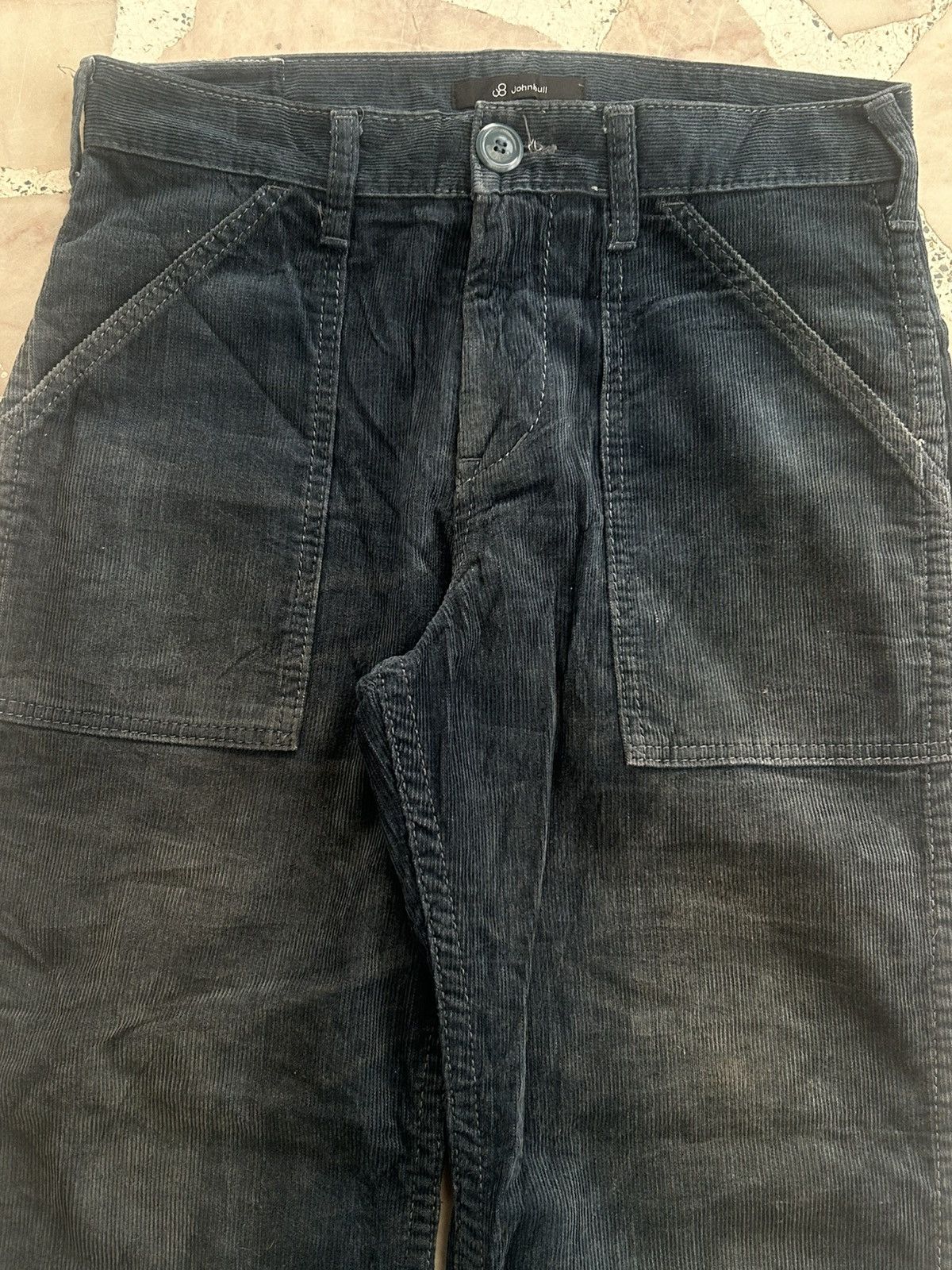 Johnbull Johnbull Japan Corduroy Vintage Casual Blue Trousers Size US 30 / EU 46 - 4 Thumbnail