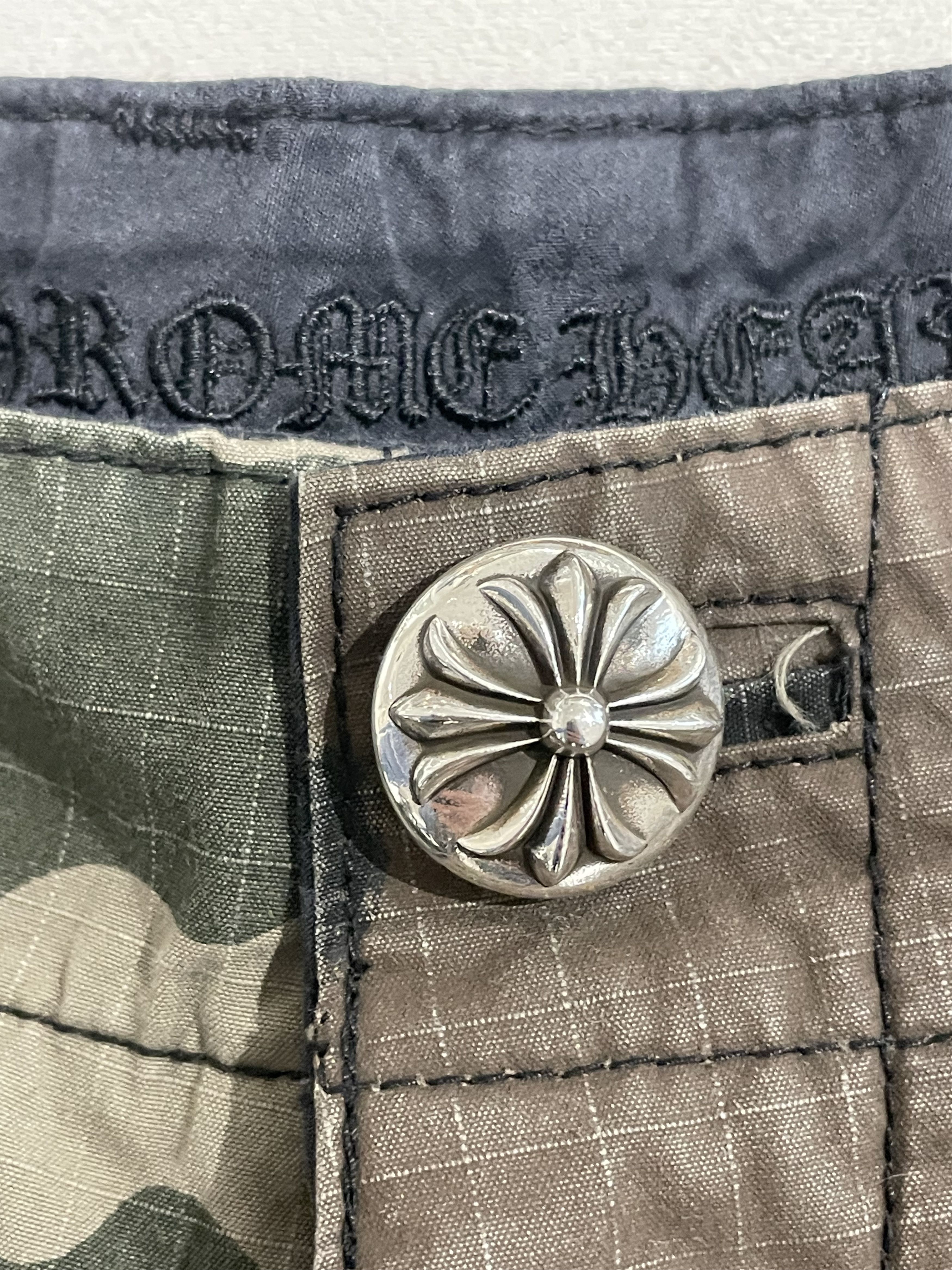 Chrome Hearts Chrome Hearts Camouflage Shorts Size US 32 / EU 48 - 6 Thumbnail
