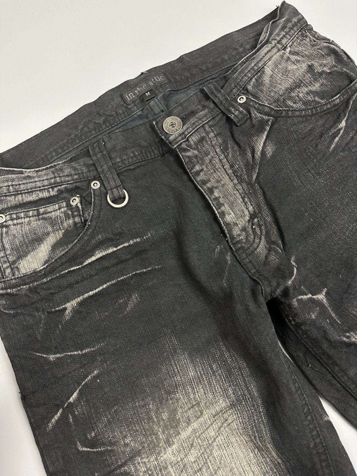 In The Attic × Seditionaries 🔥Sick Nice🔥 Distressed In The Attic Whiskered Denim Size US 32 / EU 48 - 9 Thumbnail
