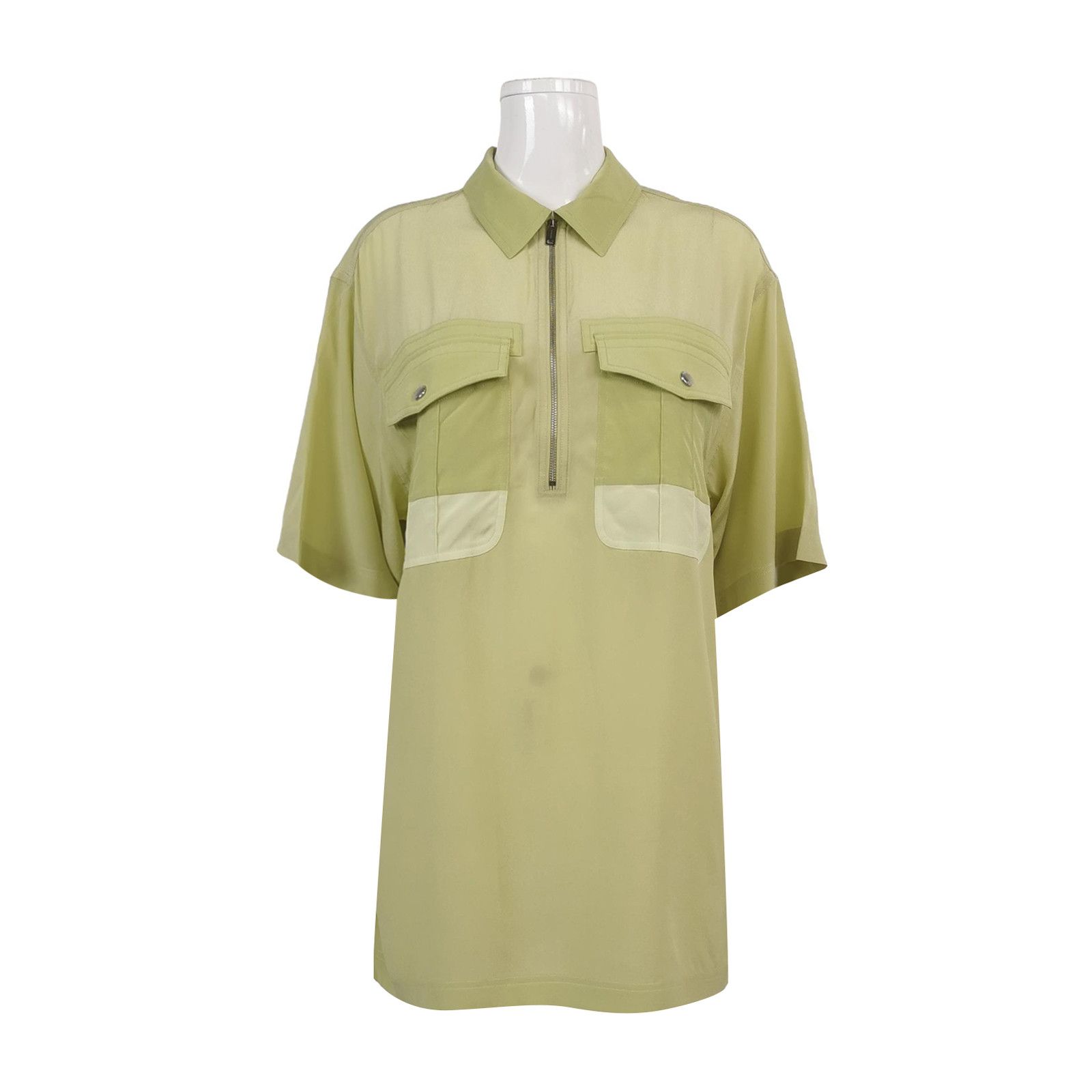 Burberry Burberry Women s Short Sleeve Shirts Size S / US 4 / IT 40 - 1 Thumbnail