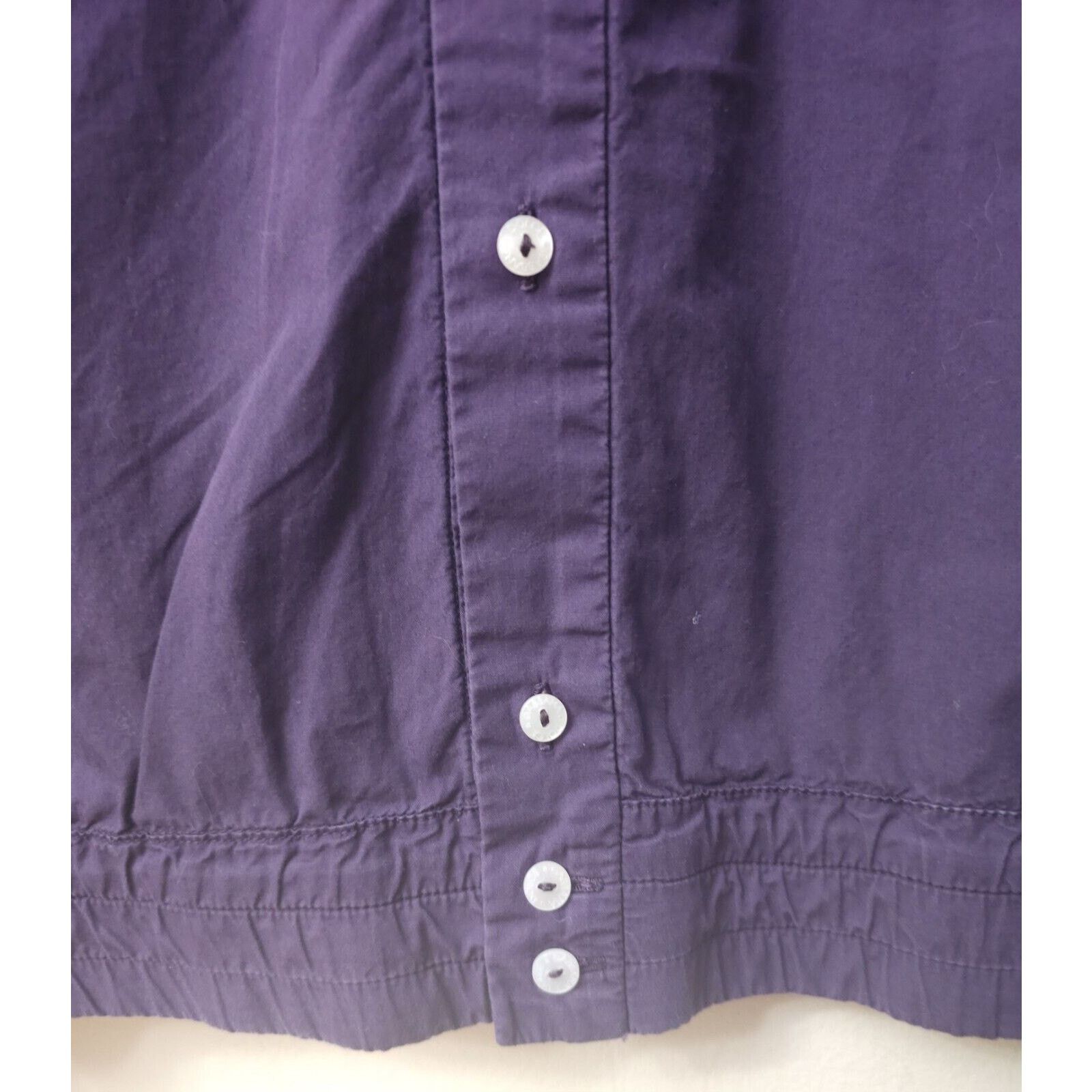 Dolce & Gabbana Dolce & Gabbana Men's Purple 100% Cotton Shirt Made in Italy Size US XXS / EU 40 - 3 Thumbnail