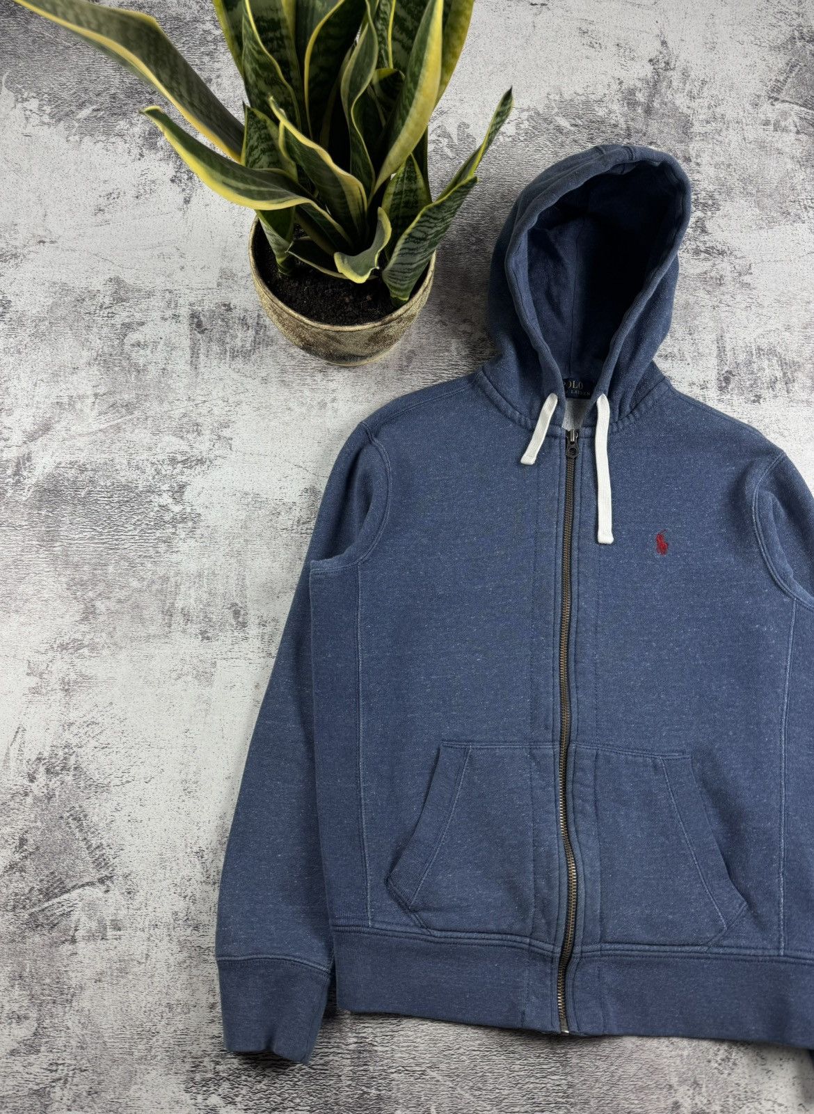 Polo Ralph Lauren Polo Ralph Lauren Vintage 90S Y2K Basic Zip Hoodie Pullover Size US M / EU 48-50 / 2 - 2 Thumbnail