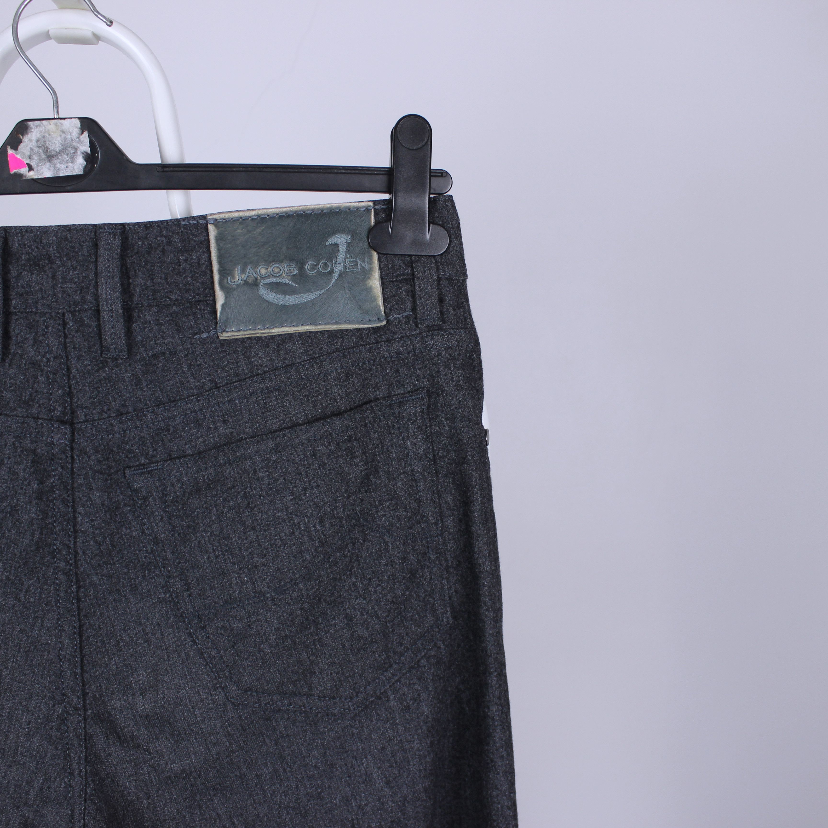 Jacob Cohen Jacob Cohen lana wool cashmere gray pants men XS S Size US 30 / EU 46 - 14 Thumbnail