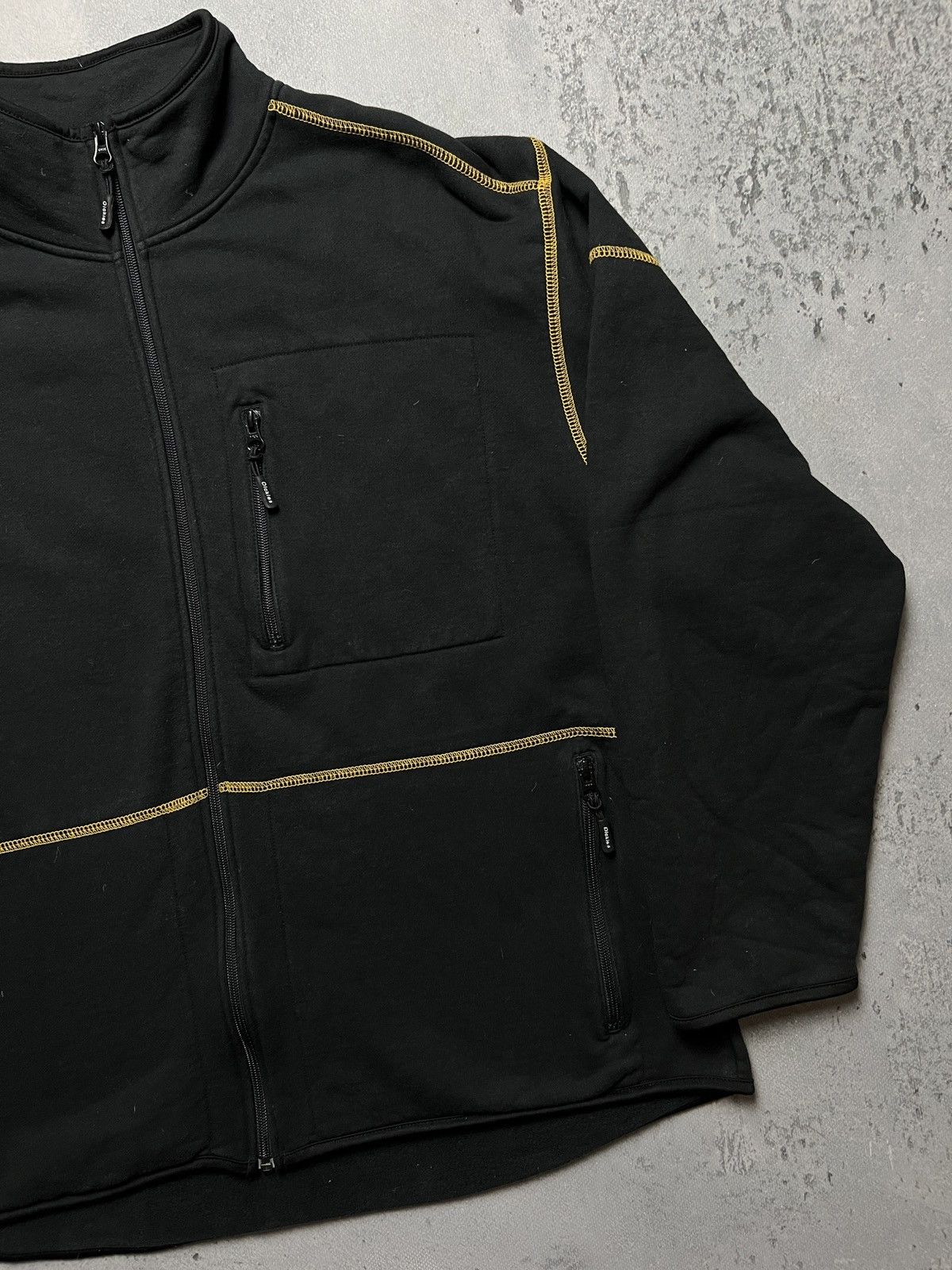 Dickies Vintage 90s Dickies 22 Workwear Thermal Lined Zip-Up Crew Size US XXL / EU 58 / 5 - 4 Thumbnail