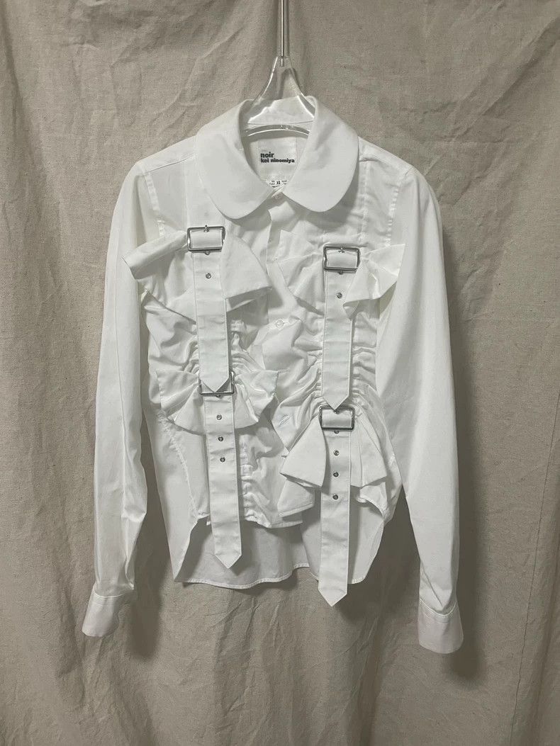 Comme des Garcons Comme Des Garcons Adjustable gold ingot collar shirt with Size XS / US 0-2 / IT 36-38 - 1 Thumbnail