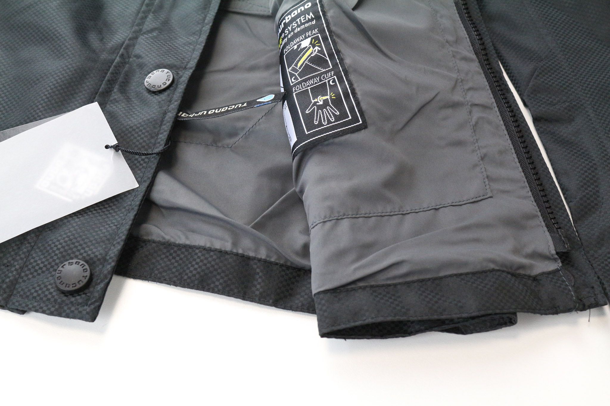 Other TINA S Black Windbreaker Zipped Moto Jacket 76280 Size S / US 4 / IT 40 - 9 Thumbnail
