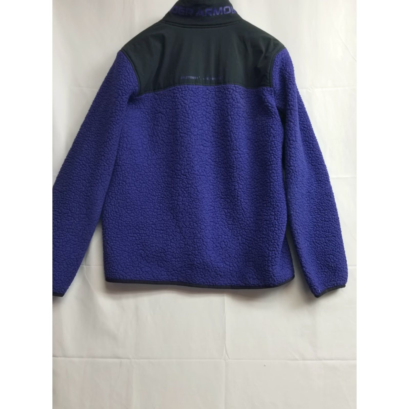 Under Armour Under Armour Jacket Mens Purple Black Full Zip Long Sleeve Sherpa Coat Large Size US L / EU 52-54 / 3 - 2 Thumbnail