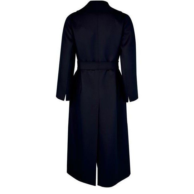 Max Mara MAX MARA Poldo Belted Dark Blue Wool Long Coat New & Authent Size M / US 6-8 / IT 42-44 - 2 Thumbnail