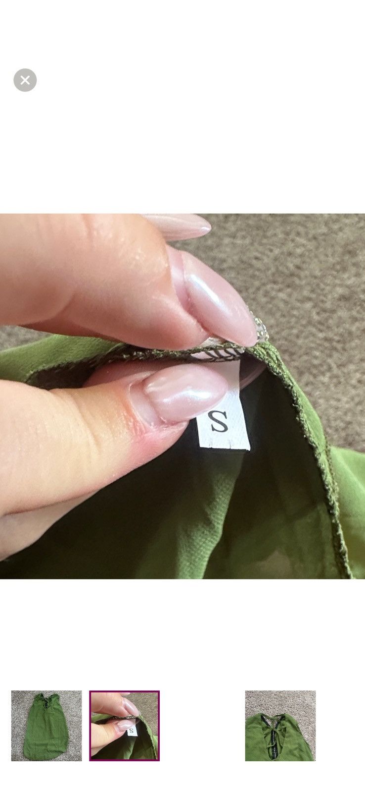 Other Green dress tank Size S / US 4 / IT 40 - 2 Thumbnail