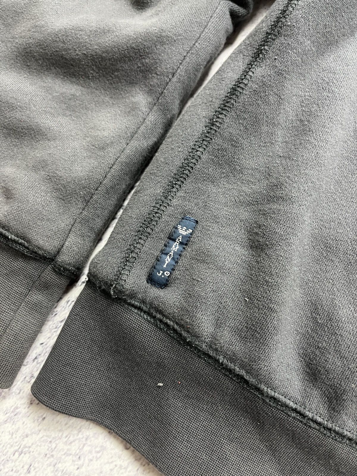 Giorgio Armani × Japanese Brand Armani Jeans Faded Japanese Fur Zip Hoodie Sherpa Jacket Size US M / EU 48-50 / 2 - 18 Thumbnail