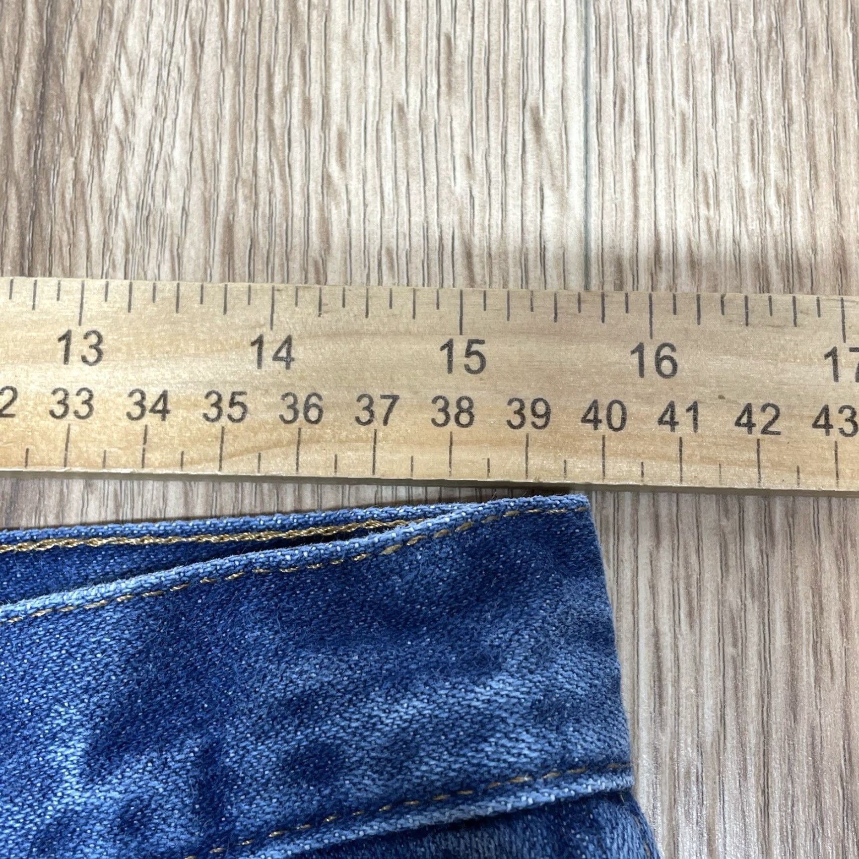 Wrangler WRANGLER Cowboy Cut Slim Jeans Mens 31x30.5 Blue Dark 936 Western Size US 31 - 5 Thumbnail