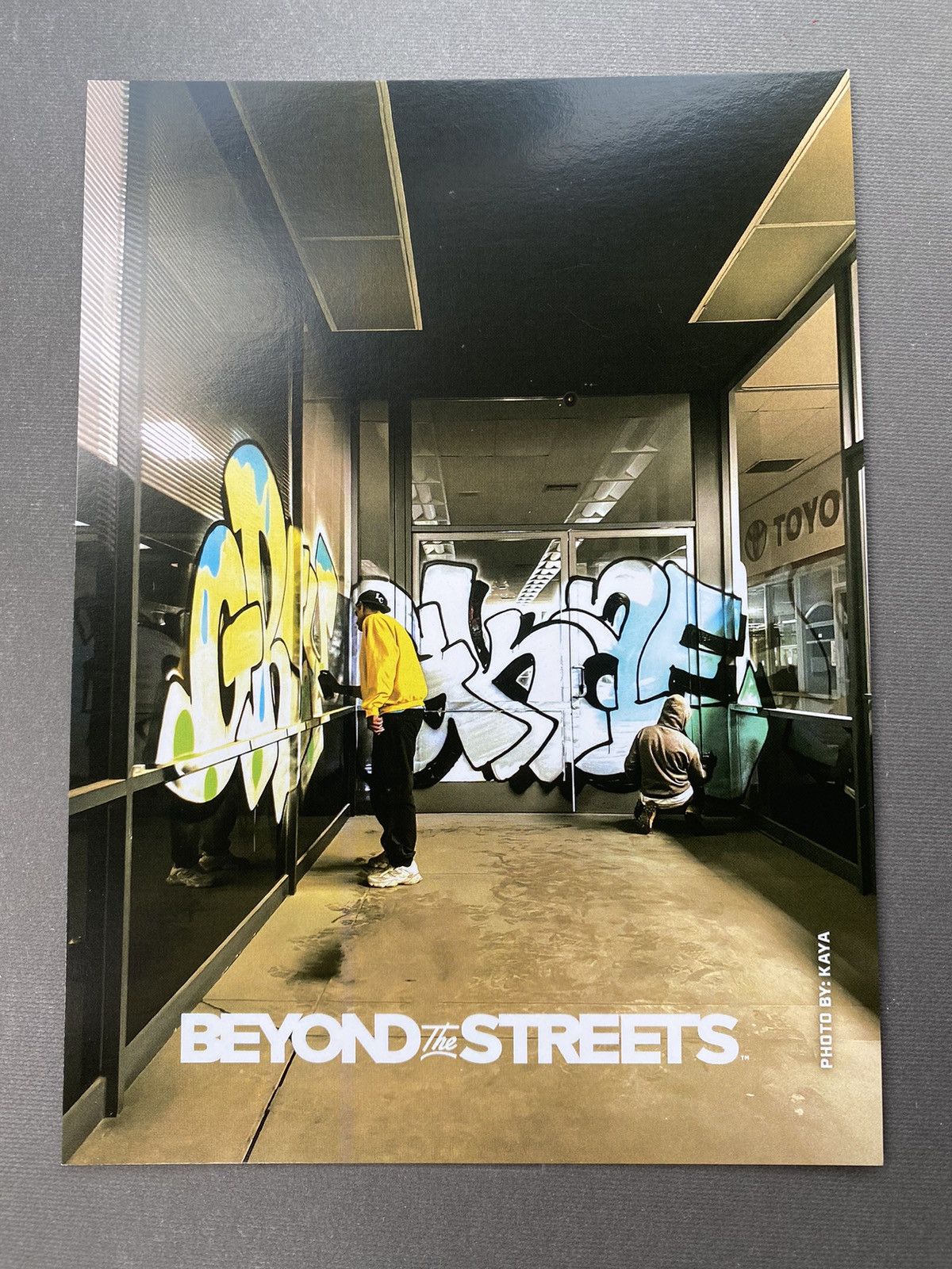 IRAK Gkae Grey one beyond the streets Art show card Size ONE SIZE - 1 Preview