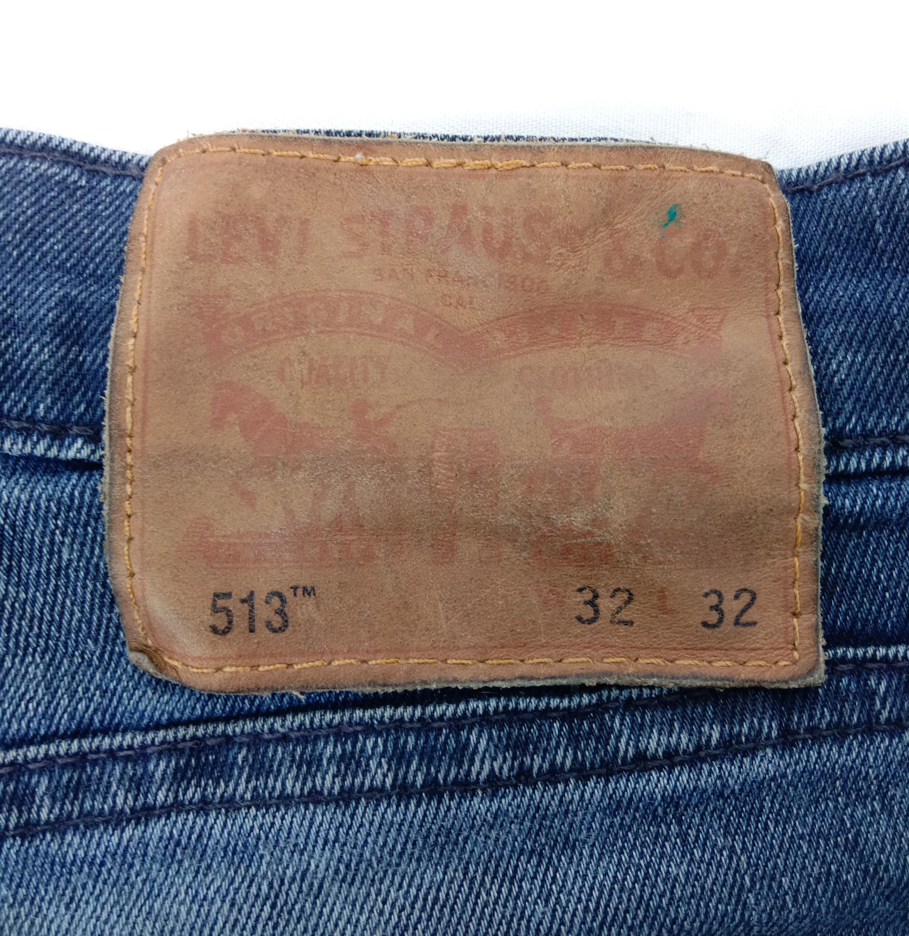 Levi's Vintage Levi's 513 Jeans Earth Tone Slim Straight Denim Size US 32 / EU 48 - 15 Thumbnail