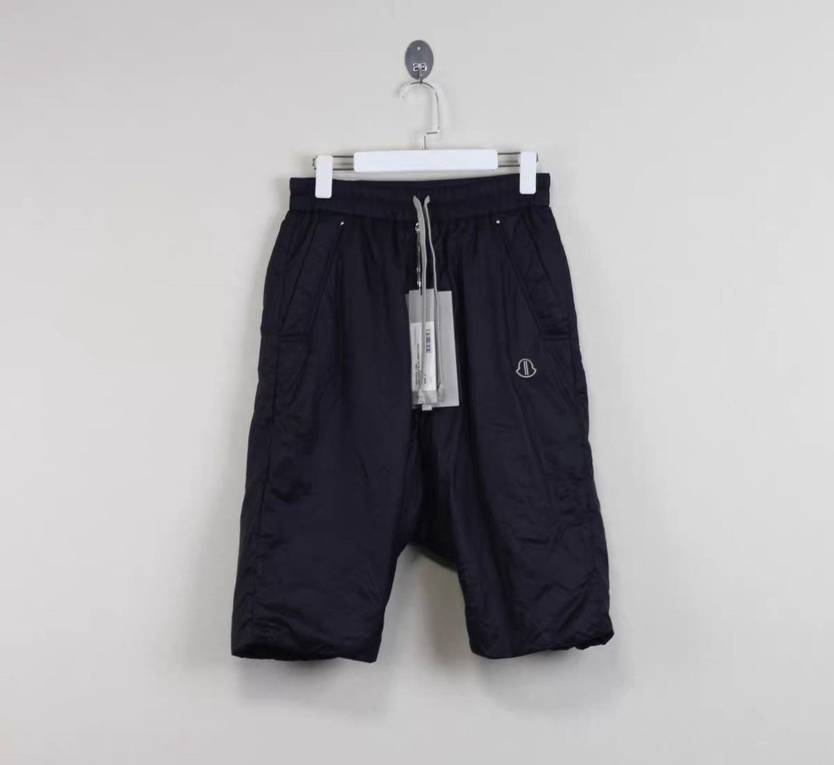Rick Owens Rick Owens x Moncler Collaboration Down Shorts/Puffer Shorts Size US 32 / EU 48 - 1 Thumbnail