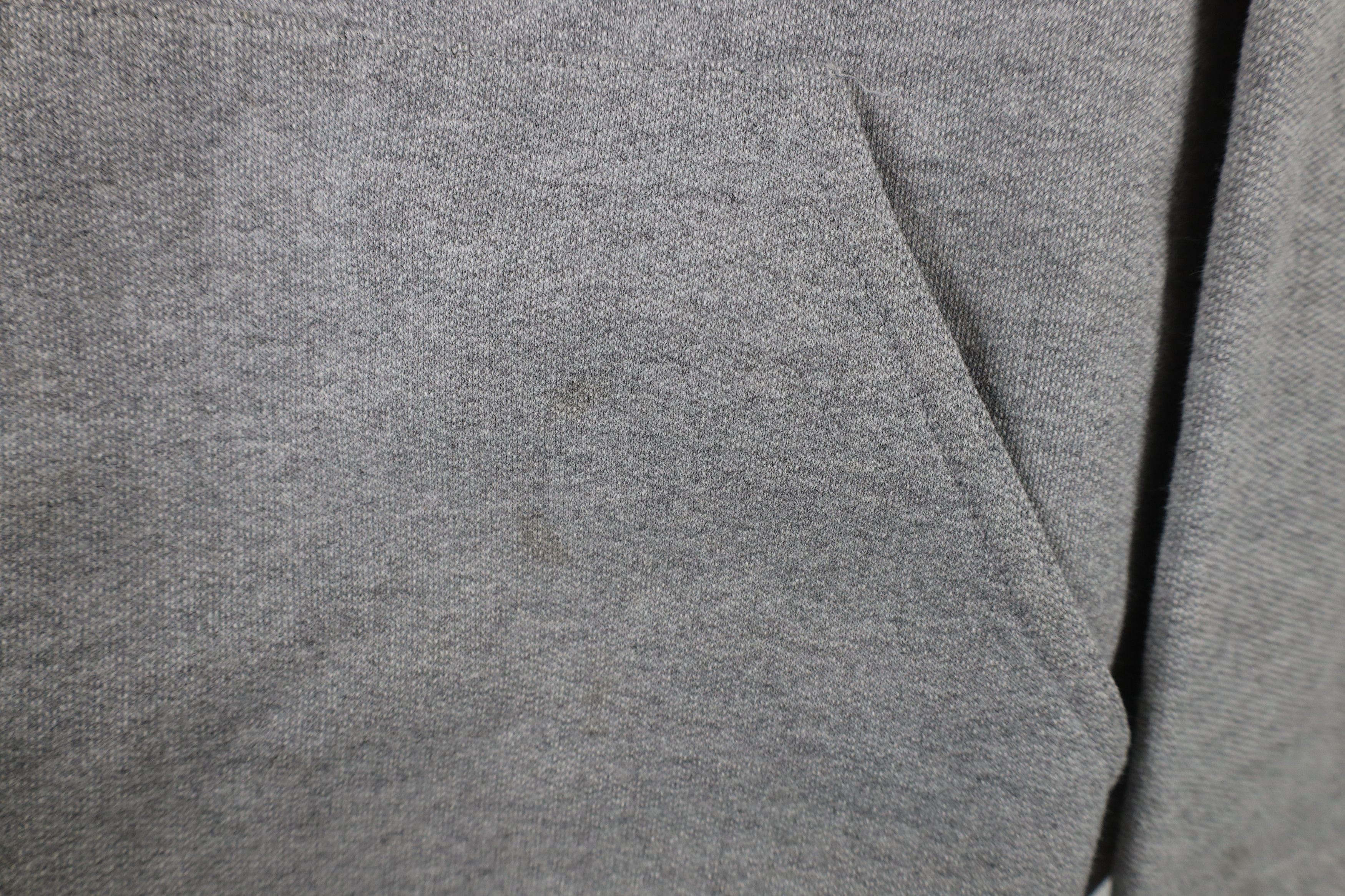 Vintage Vintage 90s Streetwear Heavyweight Hoodie Sweatshirt Gray Size US XXL / EU 58 / 5 - 5 Thumbnail