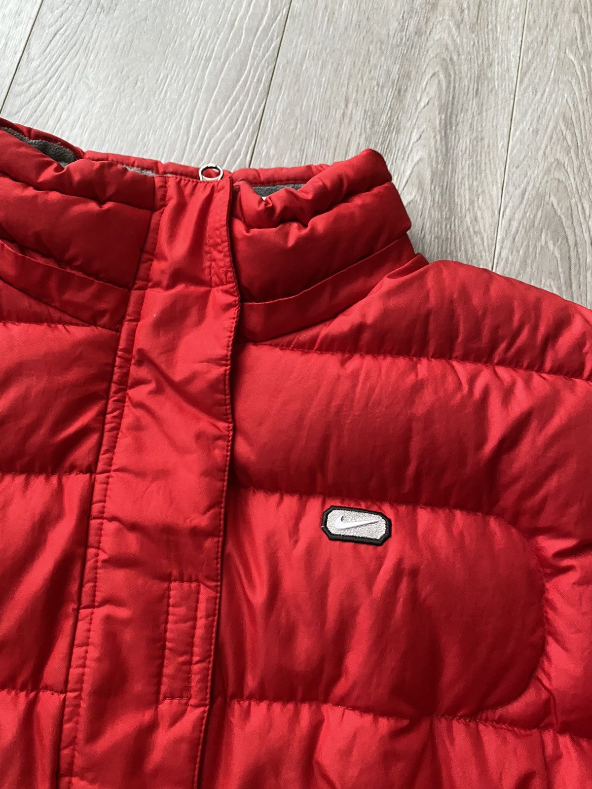 Japanese Brand × Nike × Vintage 💄 VINTAGE NIKE MINI SWOOSH Y2K DOWN PUFFER JACKET 90’S Size M / US 6-8 / IT 42-44 - 4 Thumbnail