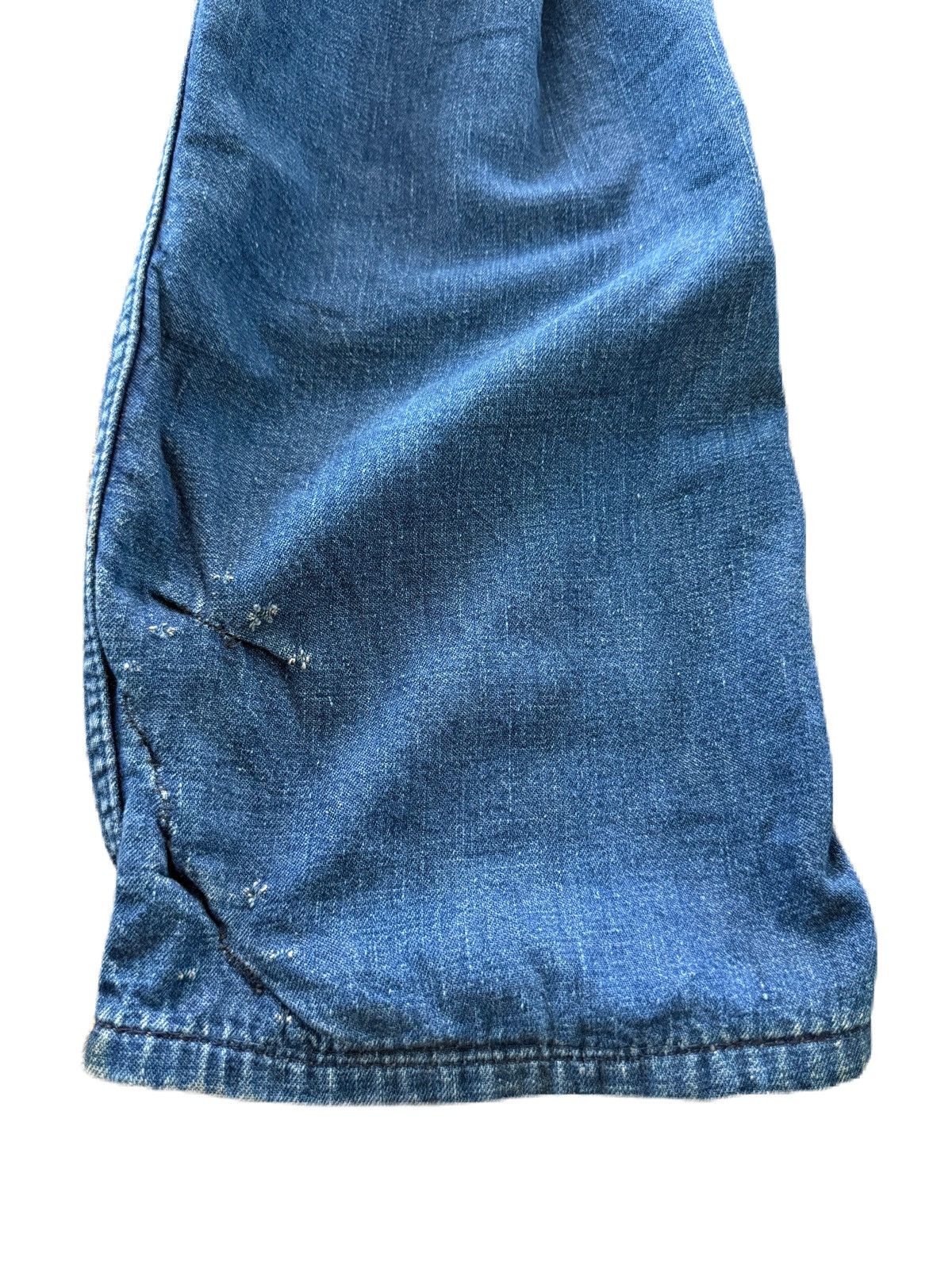 Wrangler Vintage Super Rare Blue Bell Denim Gripper Zipper Sanforized Size US 26 / EU 42 - 7 Thumbnail