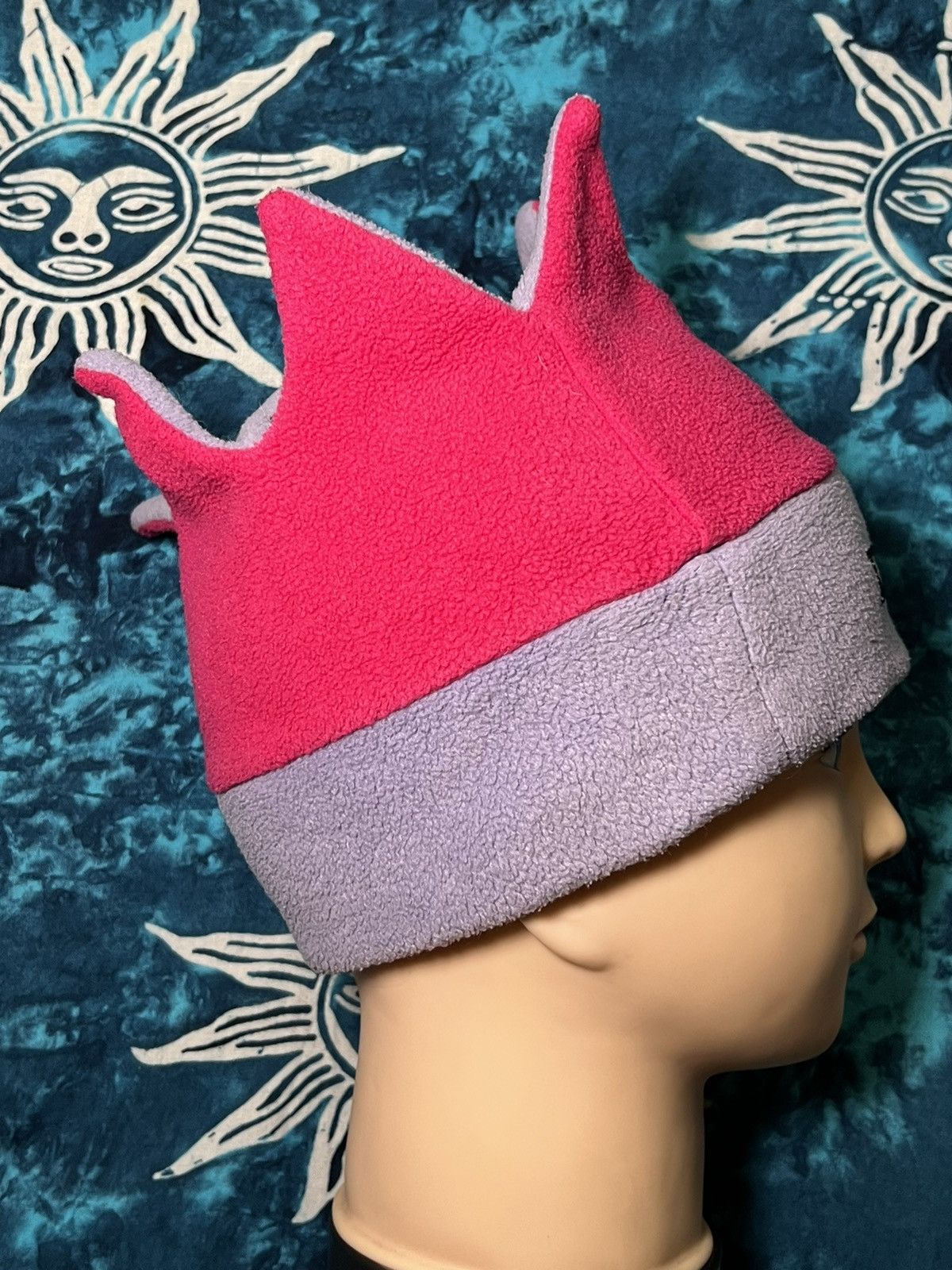 Columbia Vintage 90s Columbia Joker Paneled Fleece Beanie Rare Size ONE SIZE - 12 Thumbnail