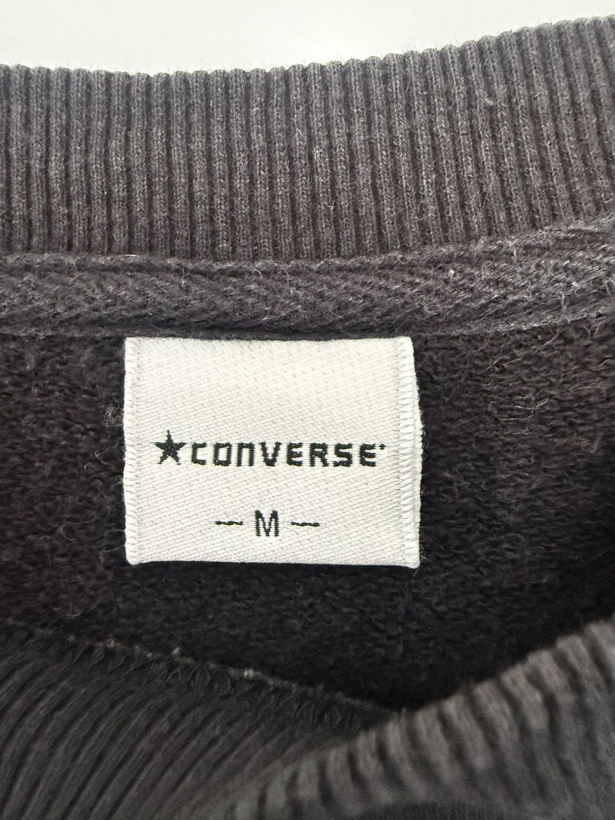 Converse ⚡️Y2K CONVERSE CHUCK TAYLOR BACKHIT LOGO BAGGY SWEATSHIRT - M Size US M / EU 48-50 / 2 - 8 Thumbnail