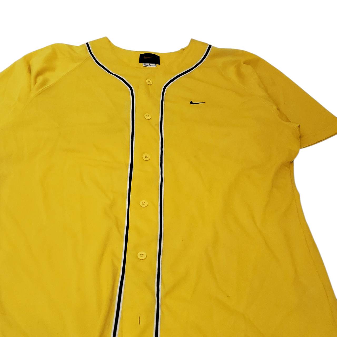 Vintage 90s Nike Embroidered Script Jersey Size US L / EU 52-54 / 3 - 2 Thumbnail