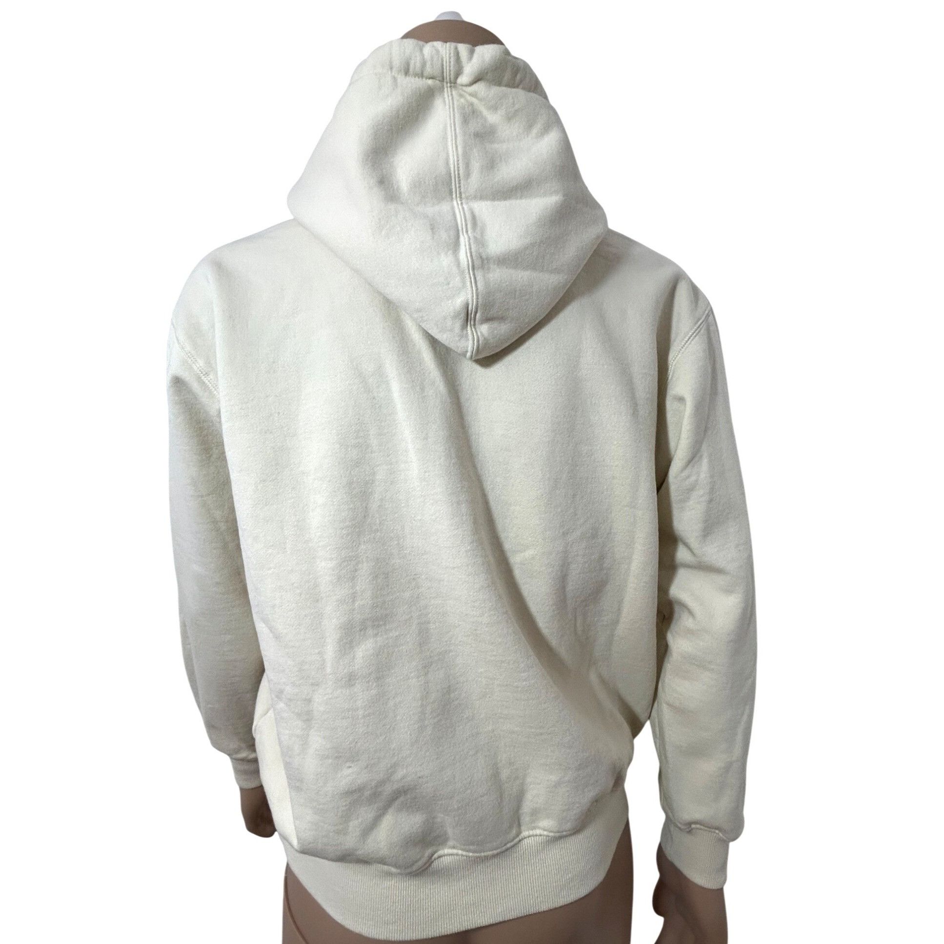 U.S. Polo Assn. U.S. Polo Assn. Men’s Vtg Hoodie Cream M Long Sleeve Embroi Size US M / EU 48-50 / 2 - 3 Thumbnail