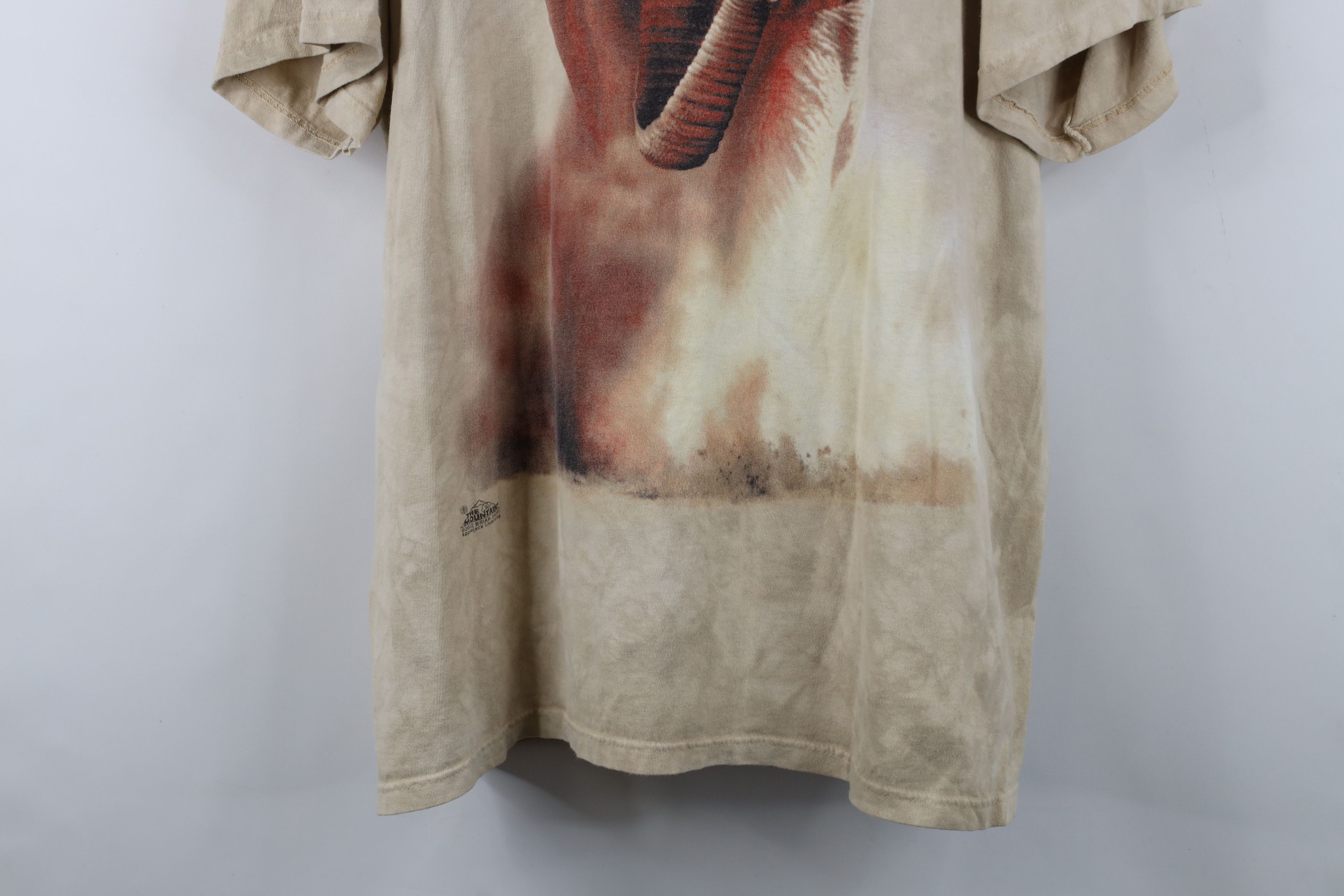 Vintage Vintage Y2K 2002 Streetwear Elephant Wildlife T-Shirt Size US XL / EU 56 / 4 - 3 Thumbnail