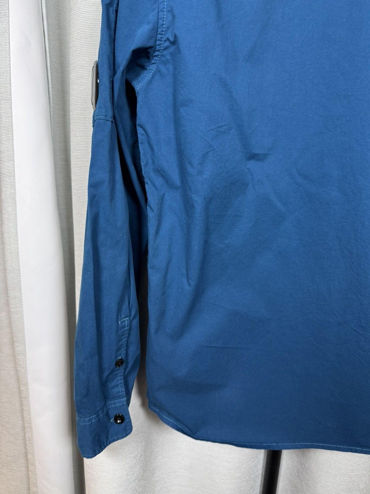 C.P. Company C.P. Company Lens Overshirt Blue Size 14Y Fits Mens XS Size US XXS / EU 40 - 21 Thumbnail