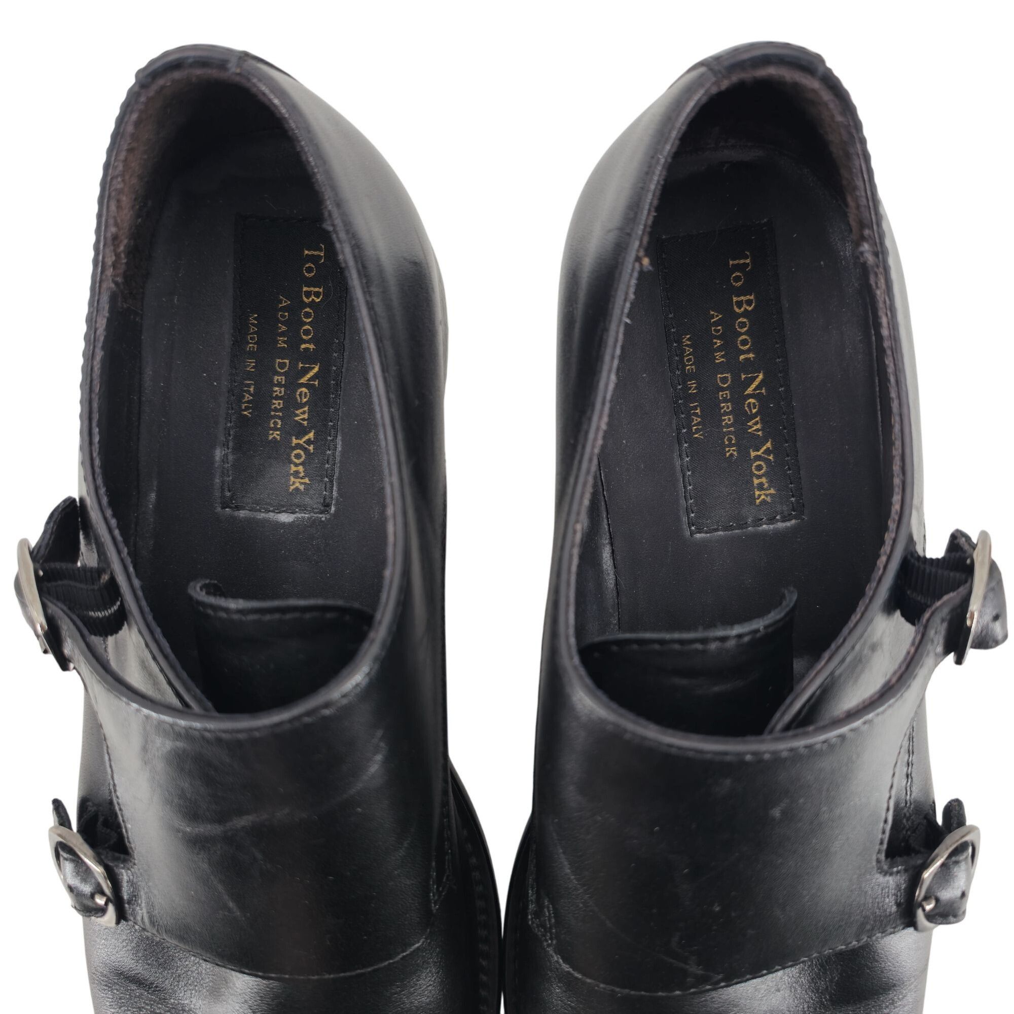 To Boot New York To Boot New York Adam Derrick Italy Men's 10.5 Black Leather Size US 10.5 / EU 43-44 - 5 Thumbnail