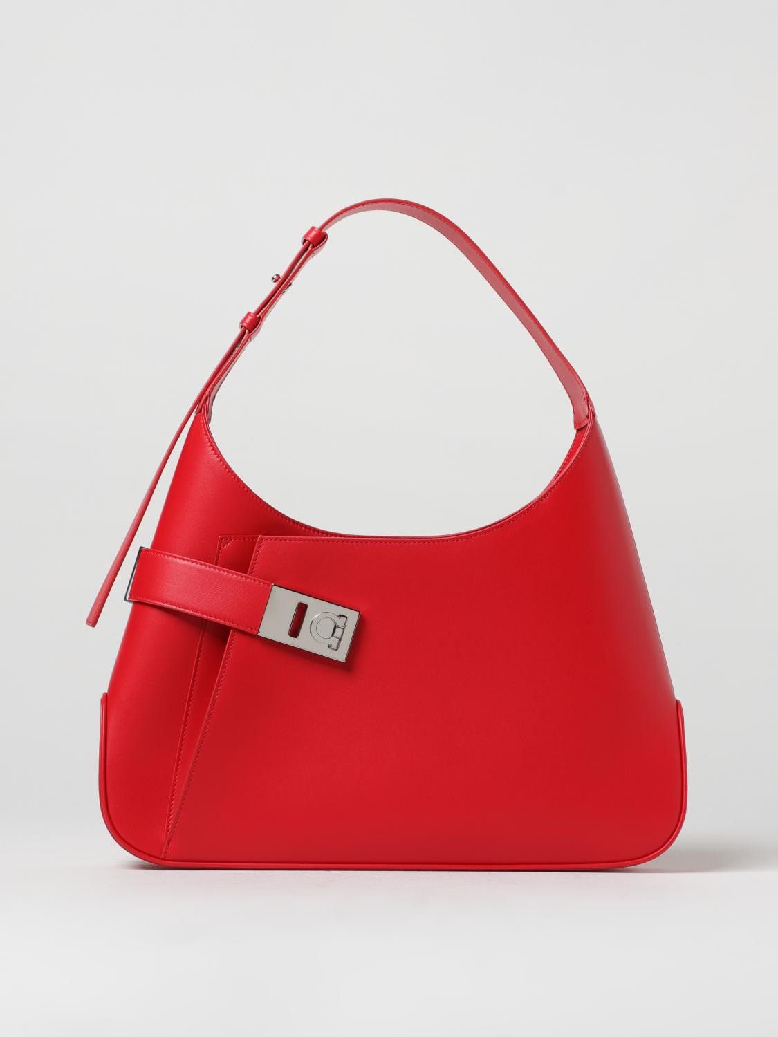 Salvatore Ferragamo o1y0426 Size : OS / Shoulder Bag in Red Size ONE SIZE - 1 Thumbnail