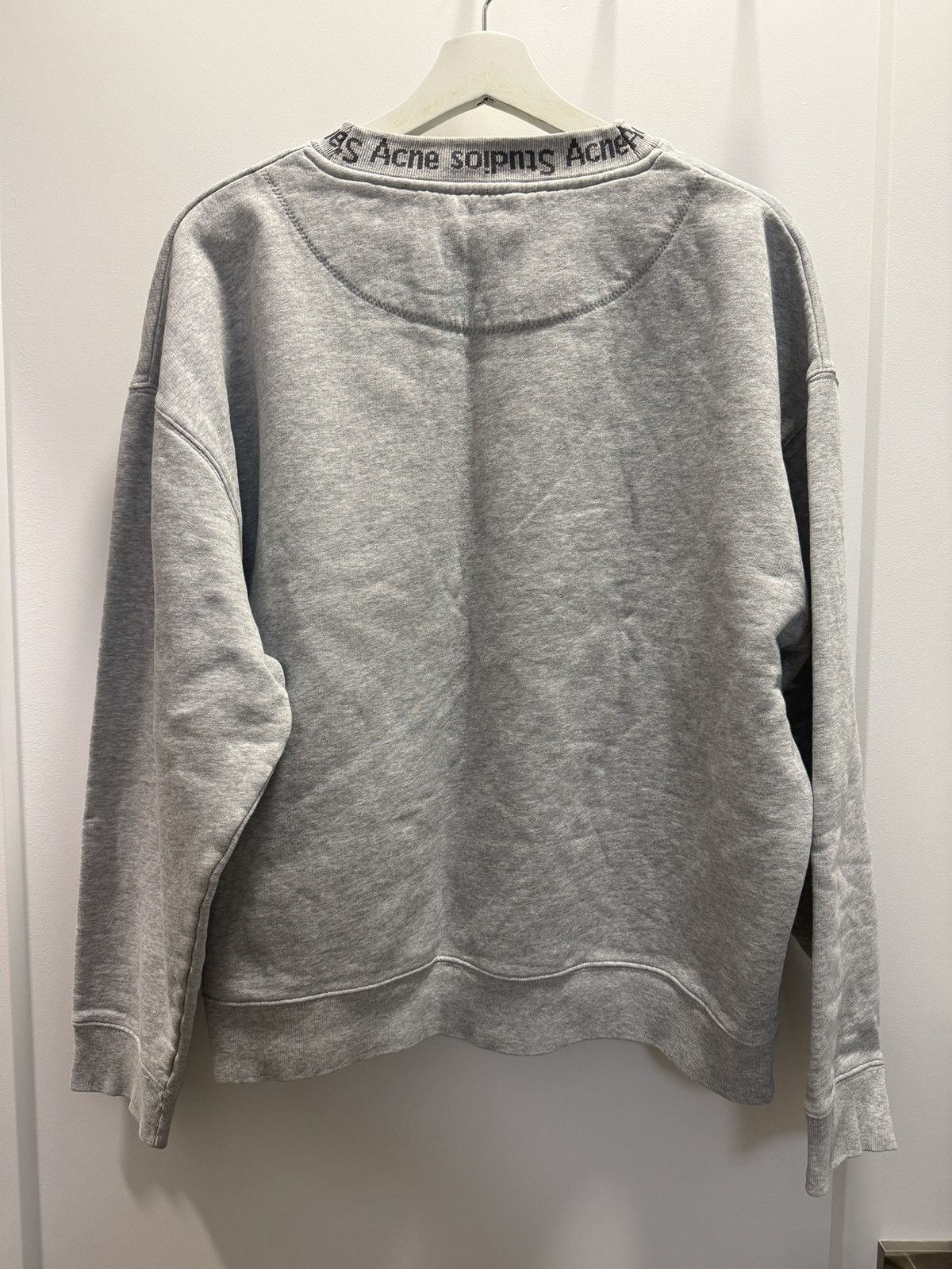 Acne Studios Acne Studios Printed Fleece-Back Cotton-Jersey Sweatshirt L Size US L / EU 52-54 / 3 - 4 Thumbnail