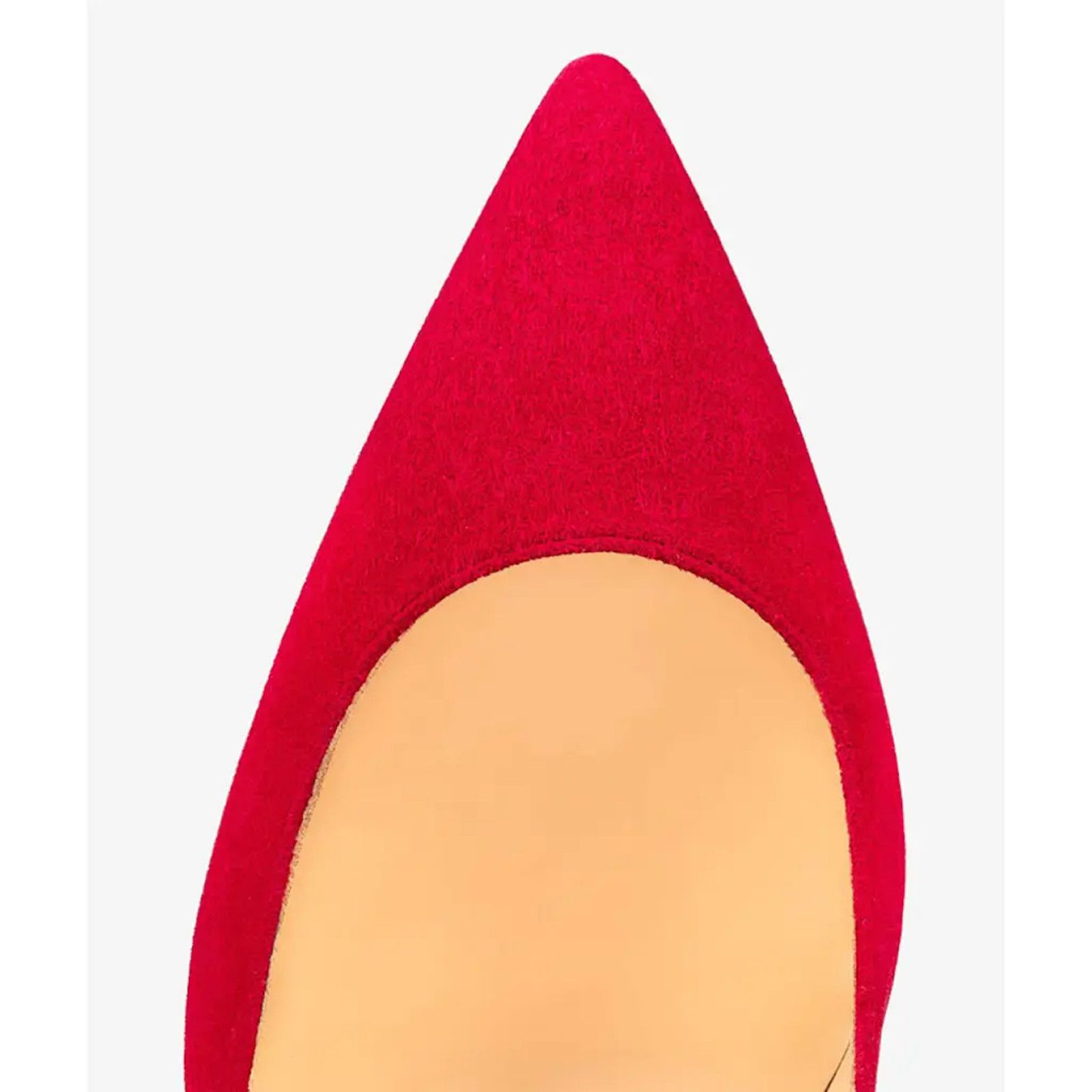 Christian Louboutin Kate 100 Persan Pink Raspberry Suede Pointed Heel Pump 41 Size US 11 / IT 41 - 6 Thumbnail
